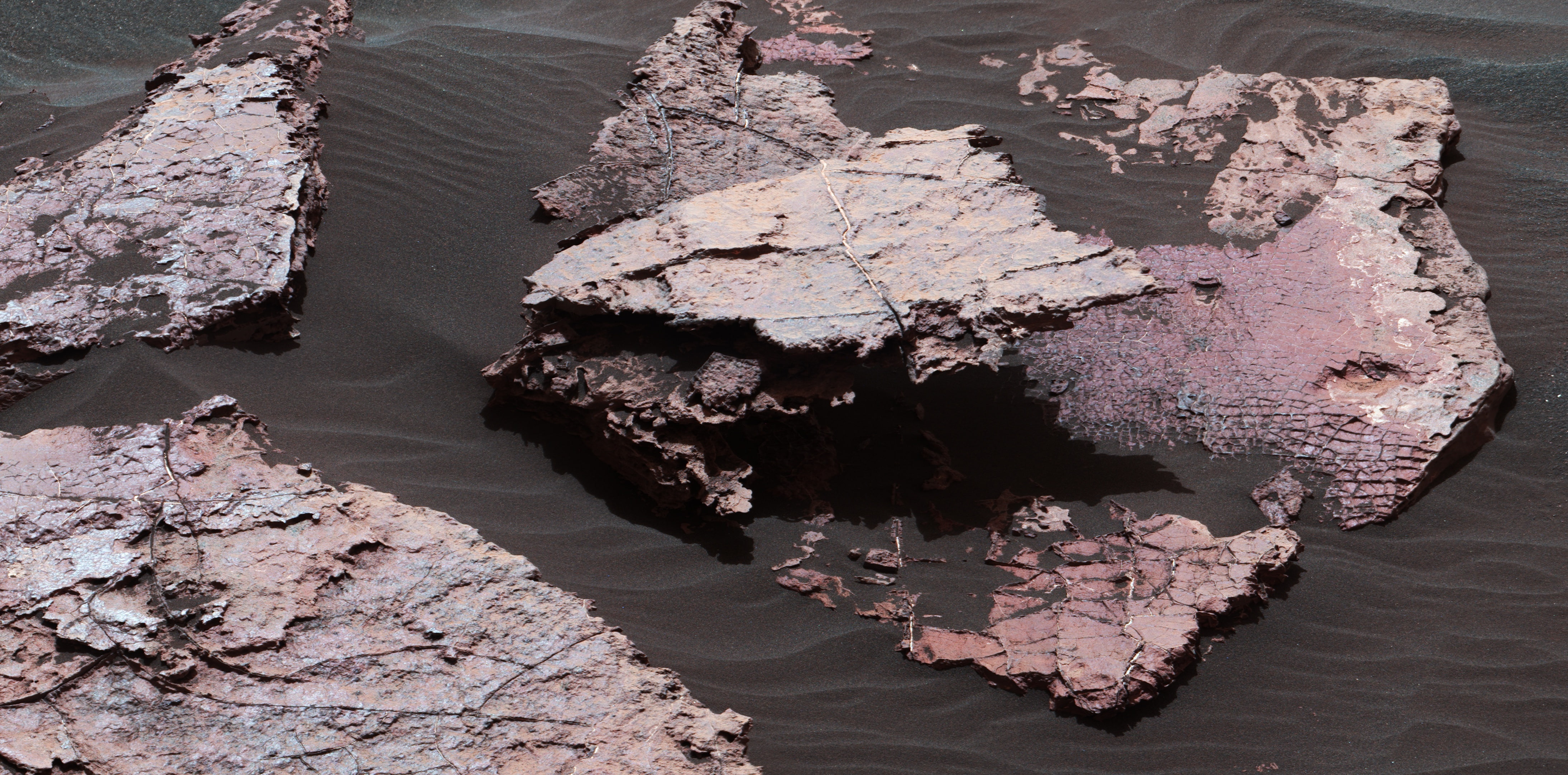 sand, photo, 4K, Curiosity, stones, NASA, Mars, HD Wallpaper