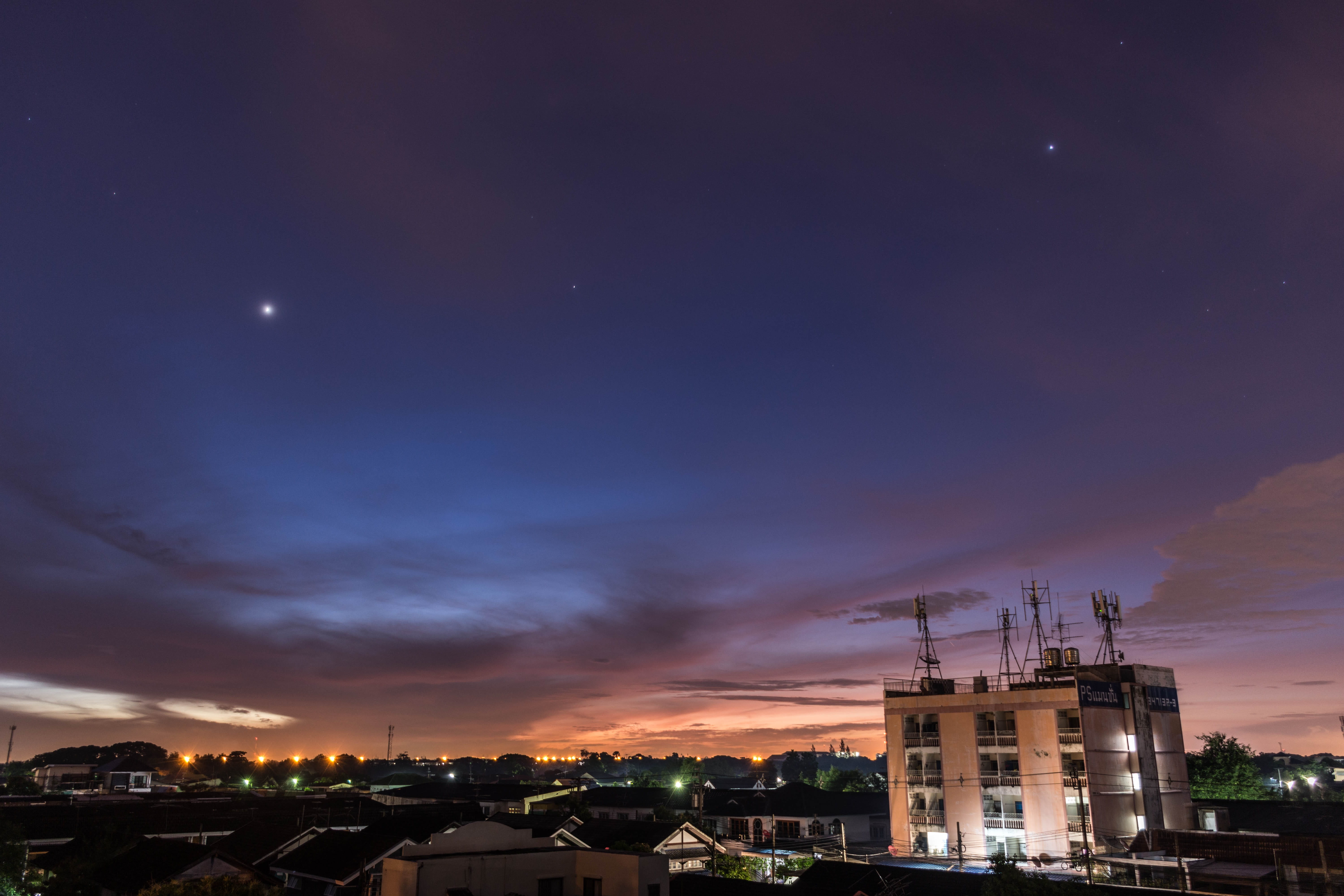 beauty, the star, outside, panorama, glitter, house, science, architecture, night, background, galaxy, building, infinite, outdoors, vast, pale, factory, HD Wallpaper