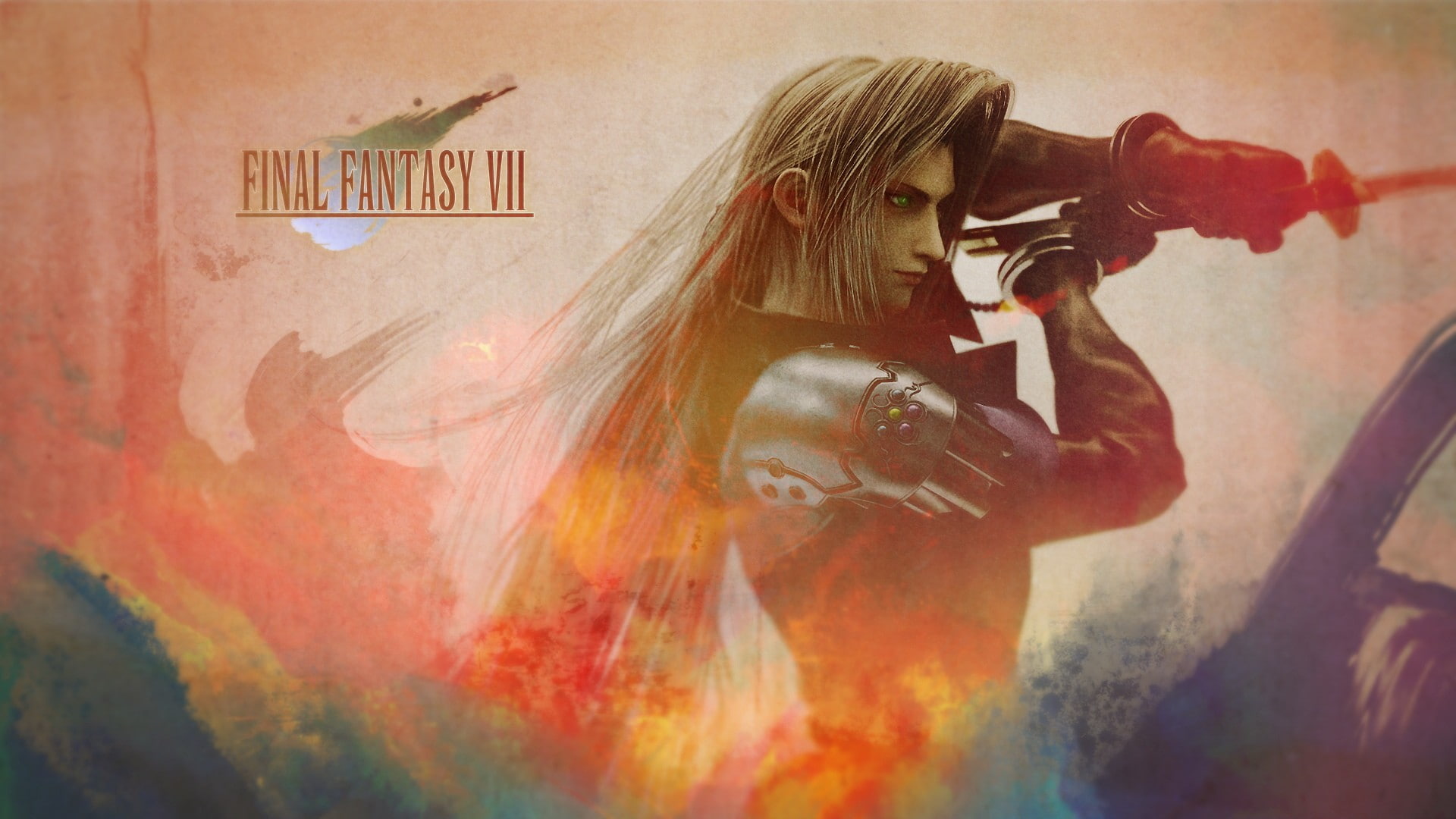 sephiroth, 1080P, final, fantasy, HD Wallpaper