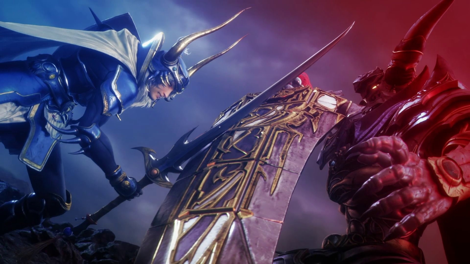 1080P, Dissidia Final Fantasy NT, Final Fantasy, Warrior Of Light (Final Fantasy), Garland (Final Fantasy), HD Wallpaper