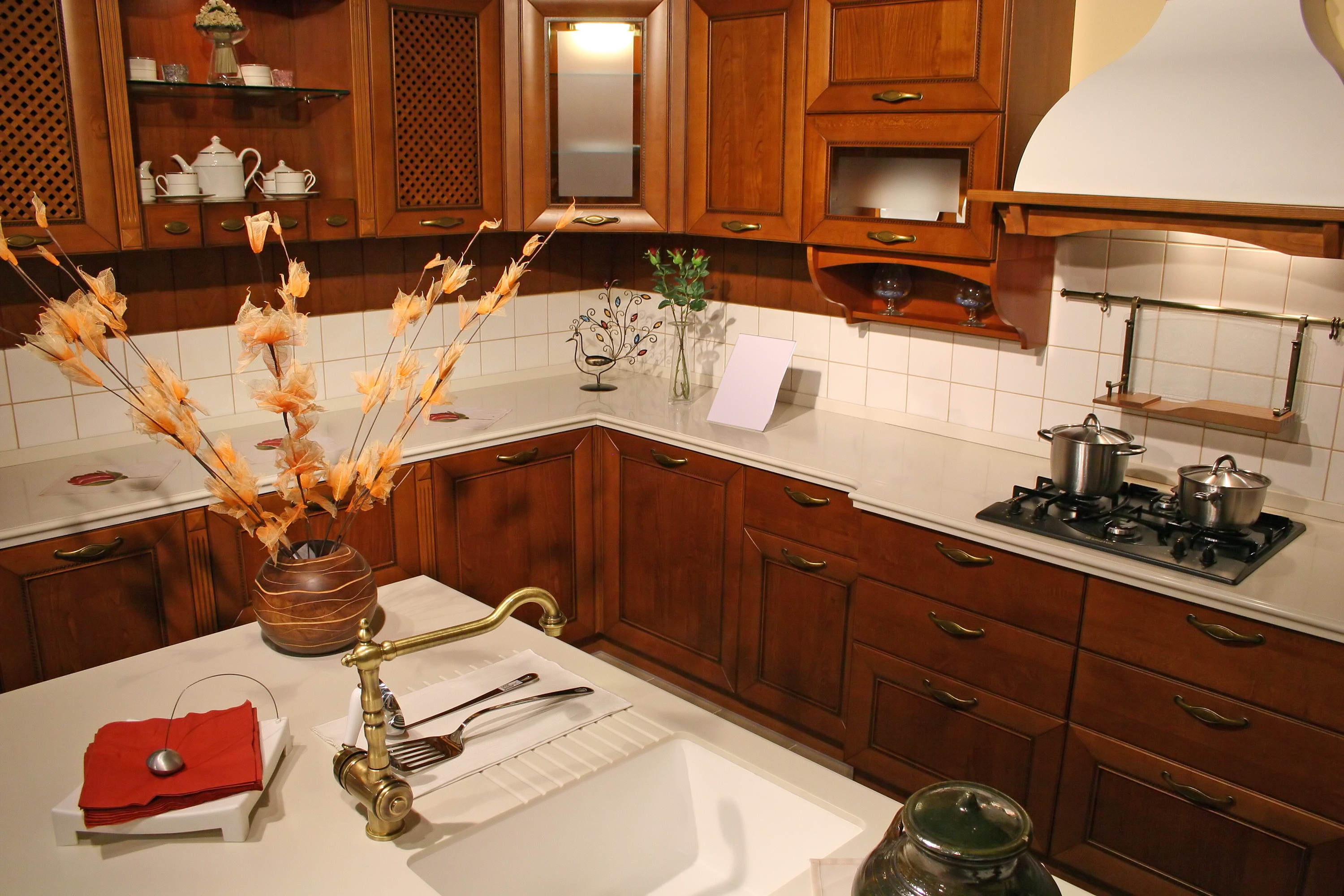 2K, faucet, shelf, interior, kitchen Counter, apartment, brown, home Showcase Interior, domestic Bathroom, appliance, mirror, architecture And Buildings, HD Wallpaper