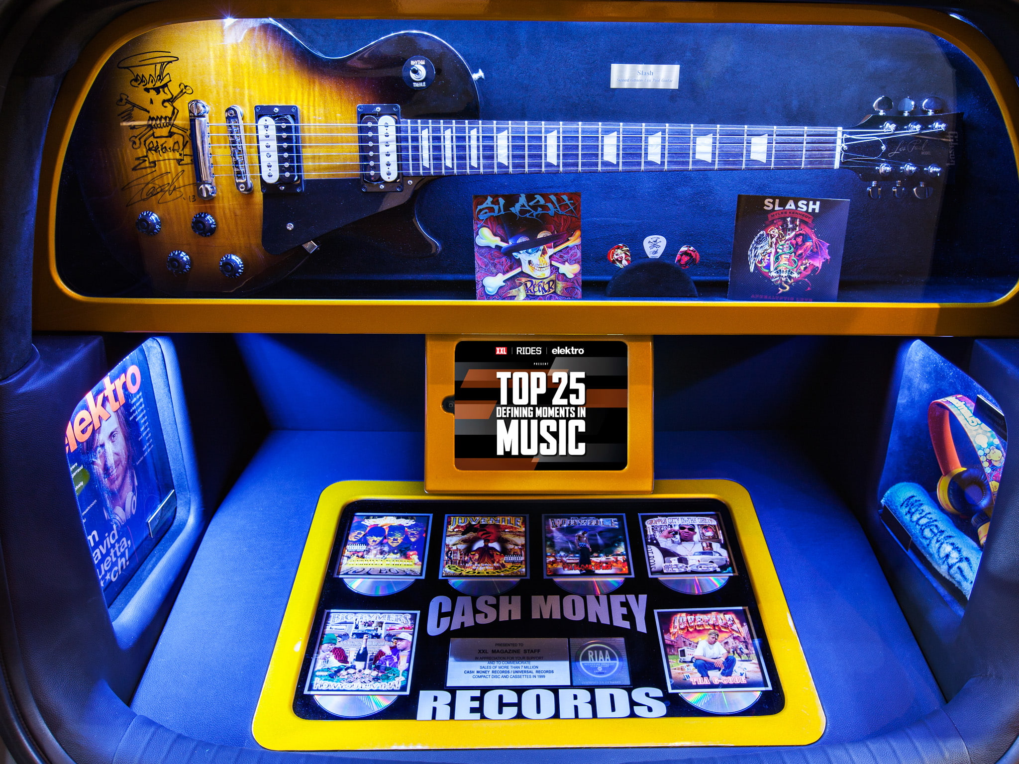 1080P, interior, tuning, memorabilia, soul, music, guitar, kia, suv, 2013, HD Wallpaper