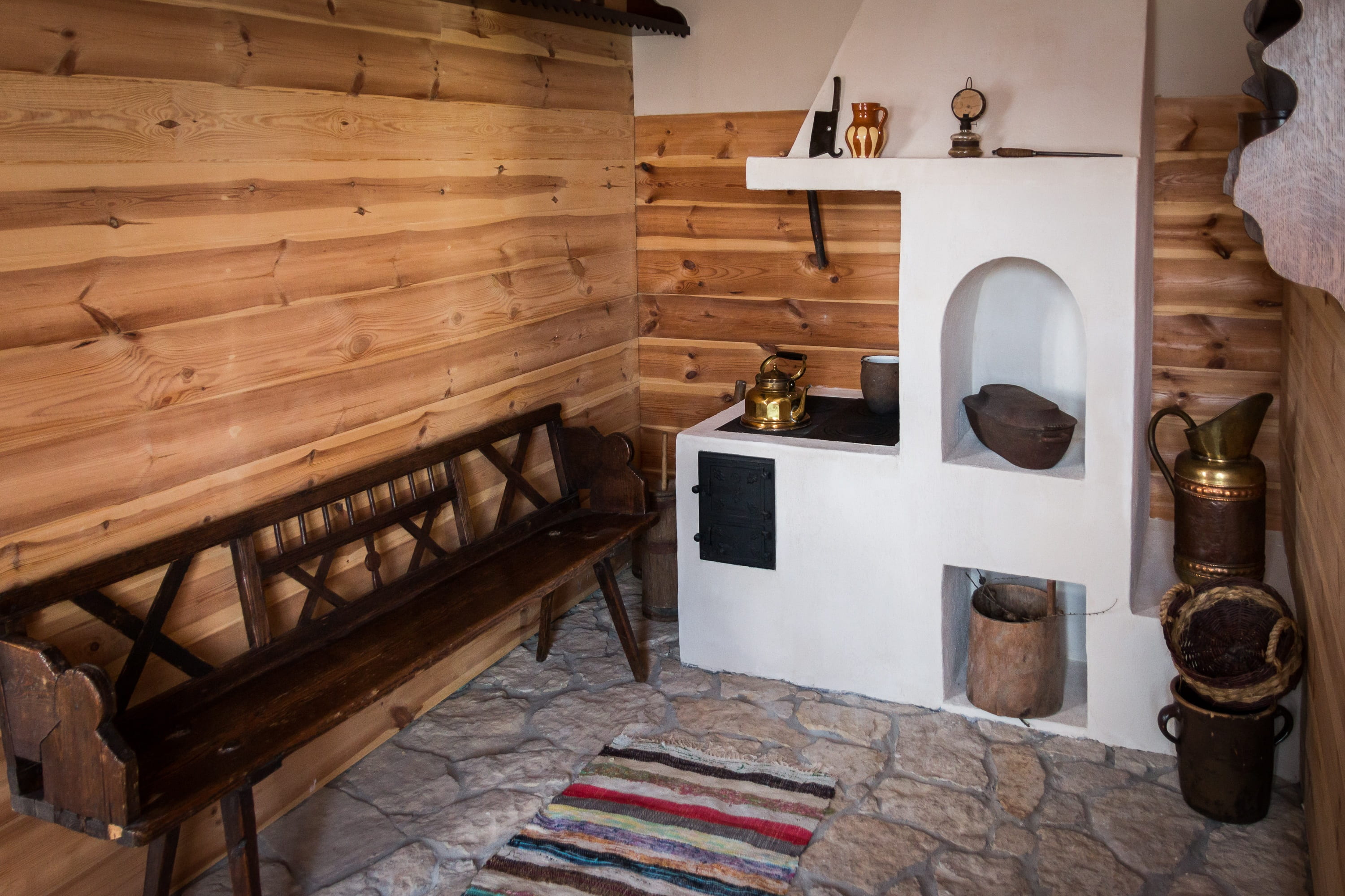 no people, ciekoty, home, luxury, 2K, architecture, container, wood - material, home interior, arrangement, indoors, zeromski, chair, seat, old, wall - building feature, HD Wallpaper