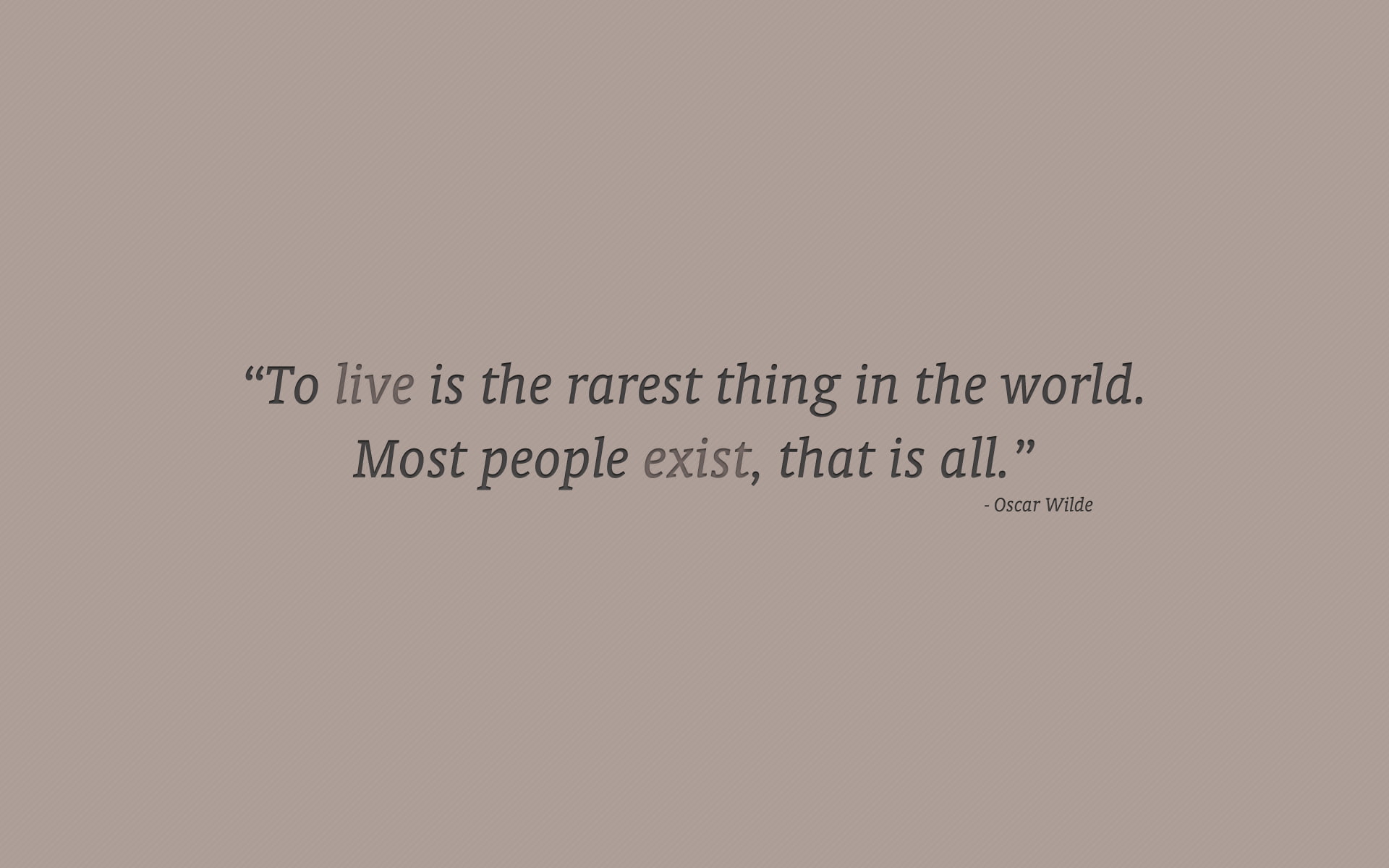 1080P, Oscar Wilde, quote, HD Wallpaper