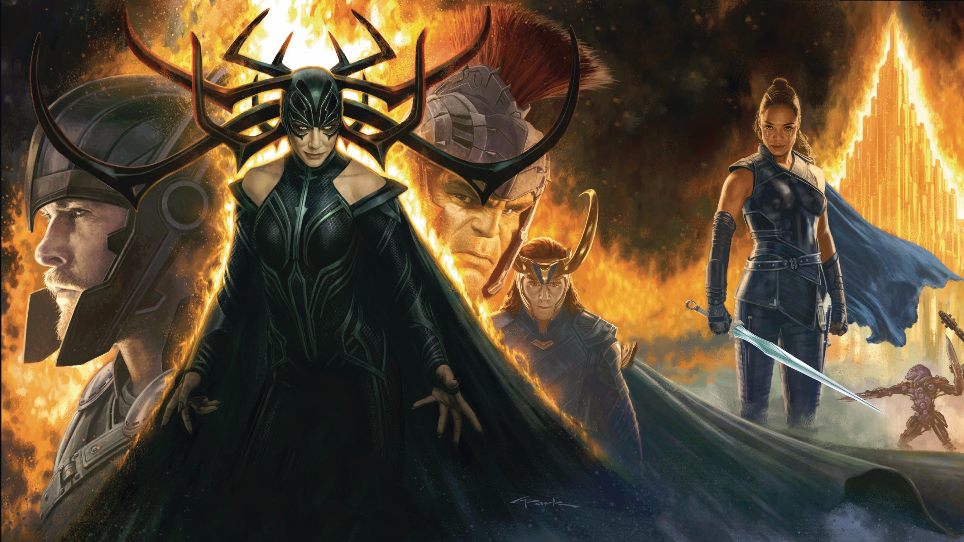 2K, ragnarok, thor, movie, cover, HD Wallpaper