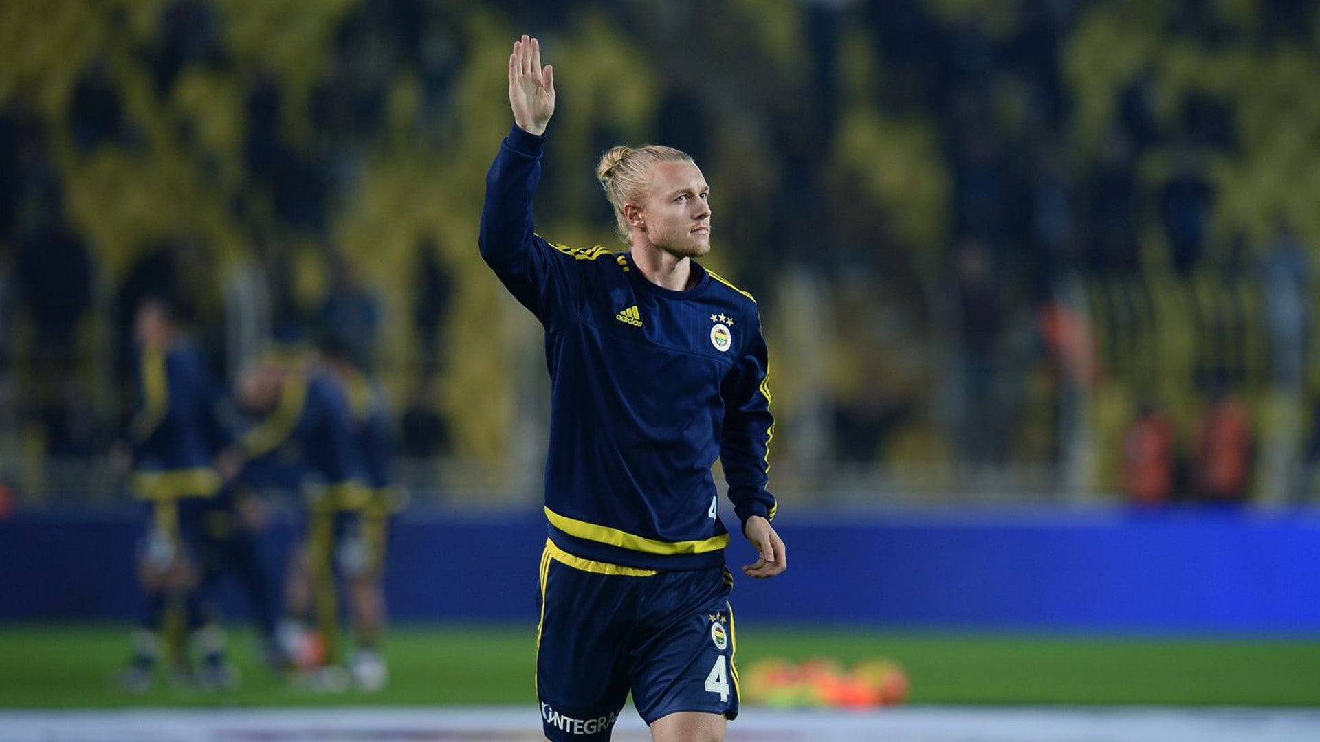 1080P, simon kjaer footballers fenerbahce turkey soccer, HD Wallpaper