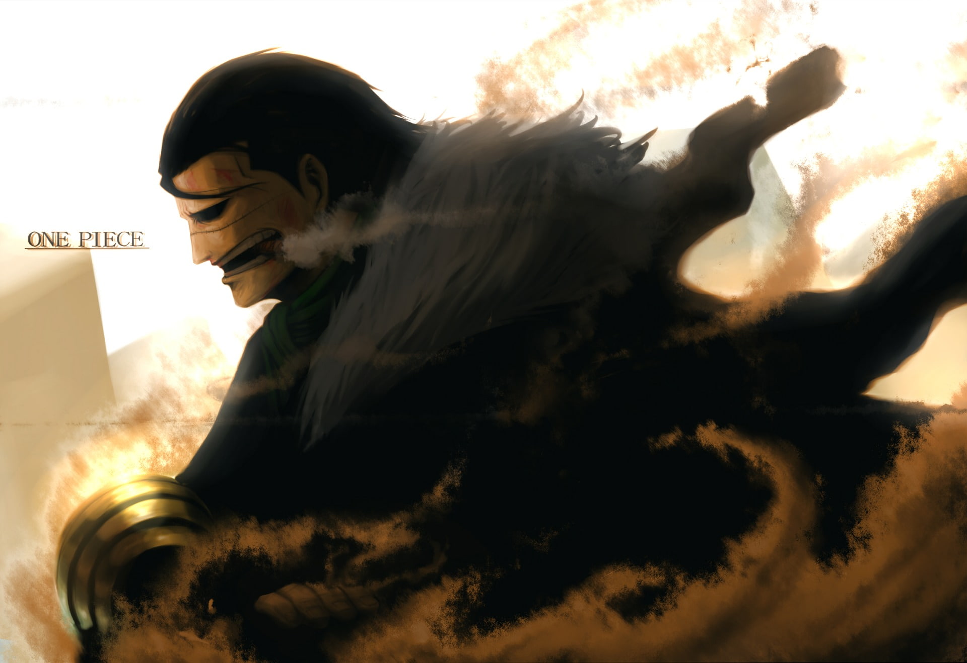 One Piece, Anime, Crocodile (One Piece), 1080P, HD Wallpaper