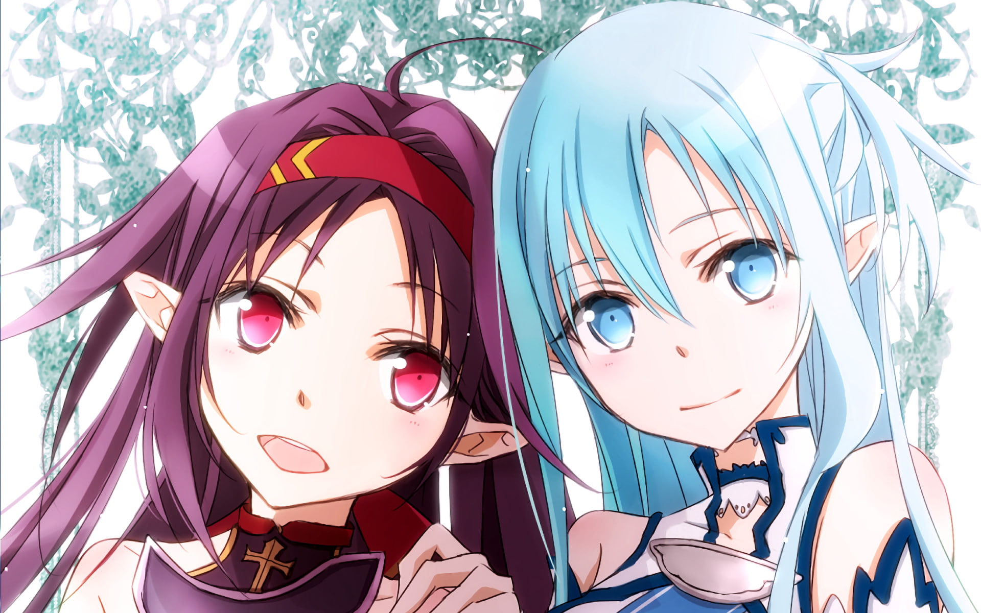 Yuuki Konno, 1080P, Asuna Yuuki, Sword Art Online, Sword Art Online II, HD Wallpaper