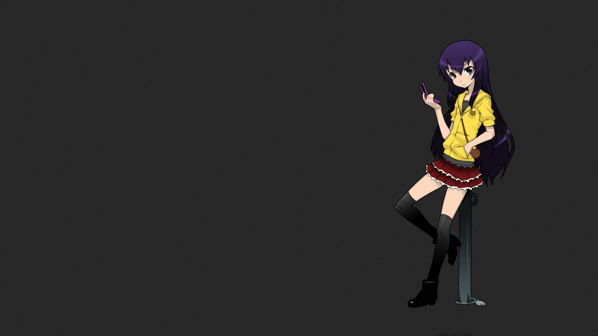copy space, indoors, full length, arts culture and entertainment, clothing, women, standing, stockings, adult, 1080P, thigh-highs, young adult, short skirt, HD Wallpaper