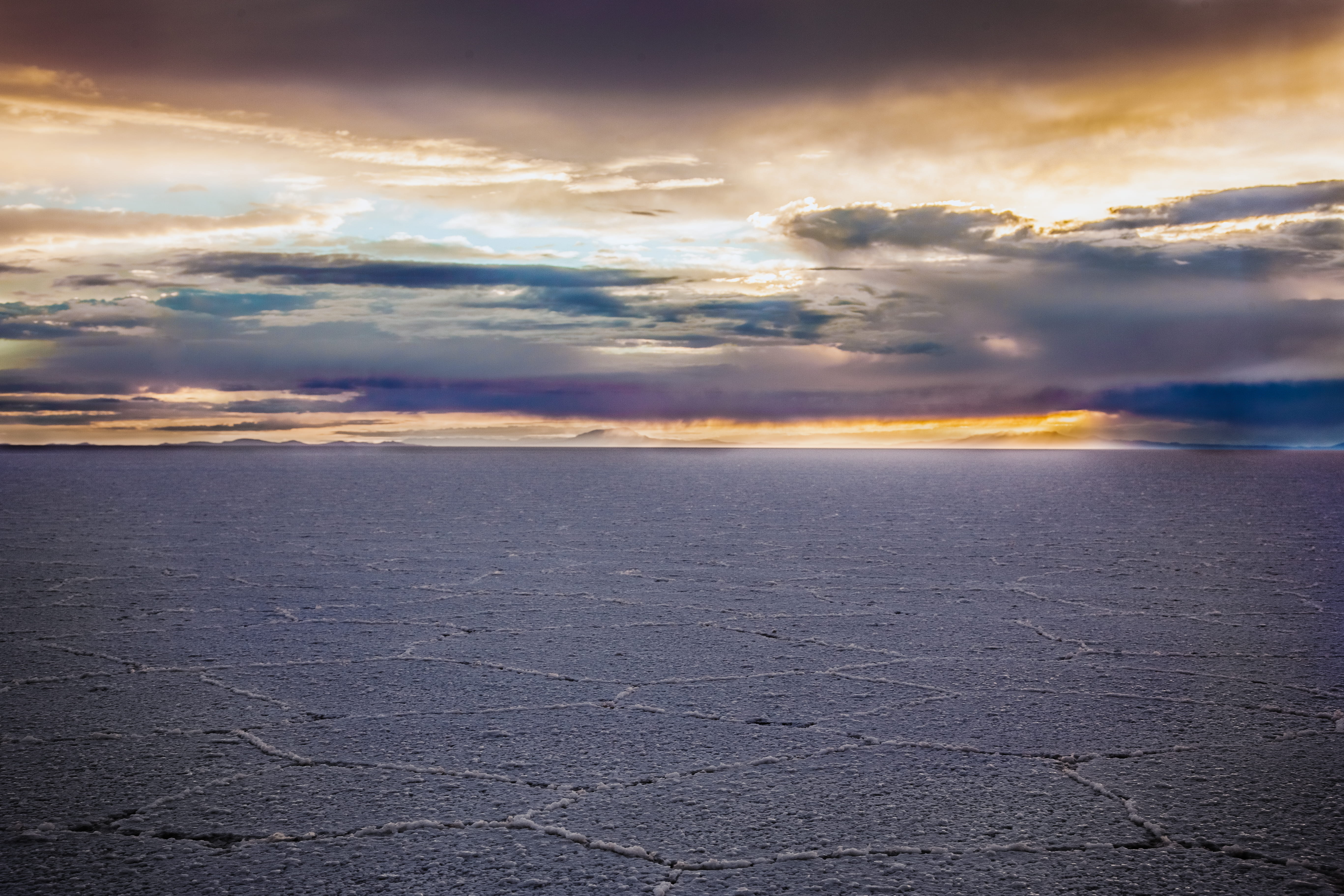 scenics - nature, no people, freedom, moody sky, sunlight, beauty in nature, horizon, sea, tranquility, outdoors, horizon over water, 5K, bolivia, idyllic, HD Wallpaper