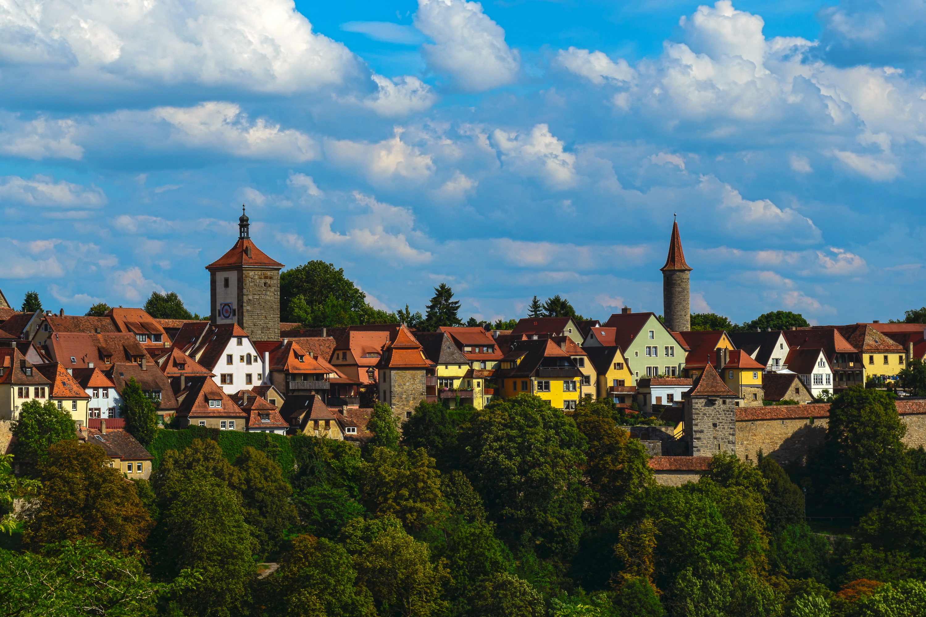 photo, Pigeons, Germany, home, Bayern, the city, 2K, the sky, HD Wallpaper