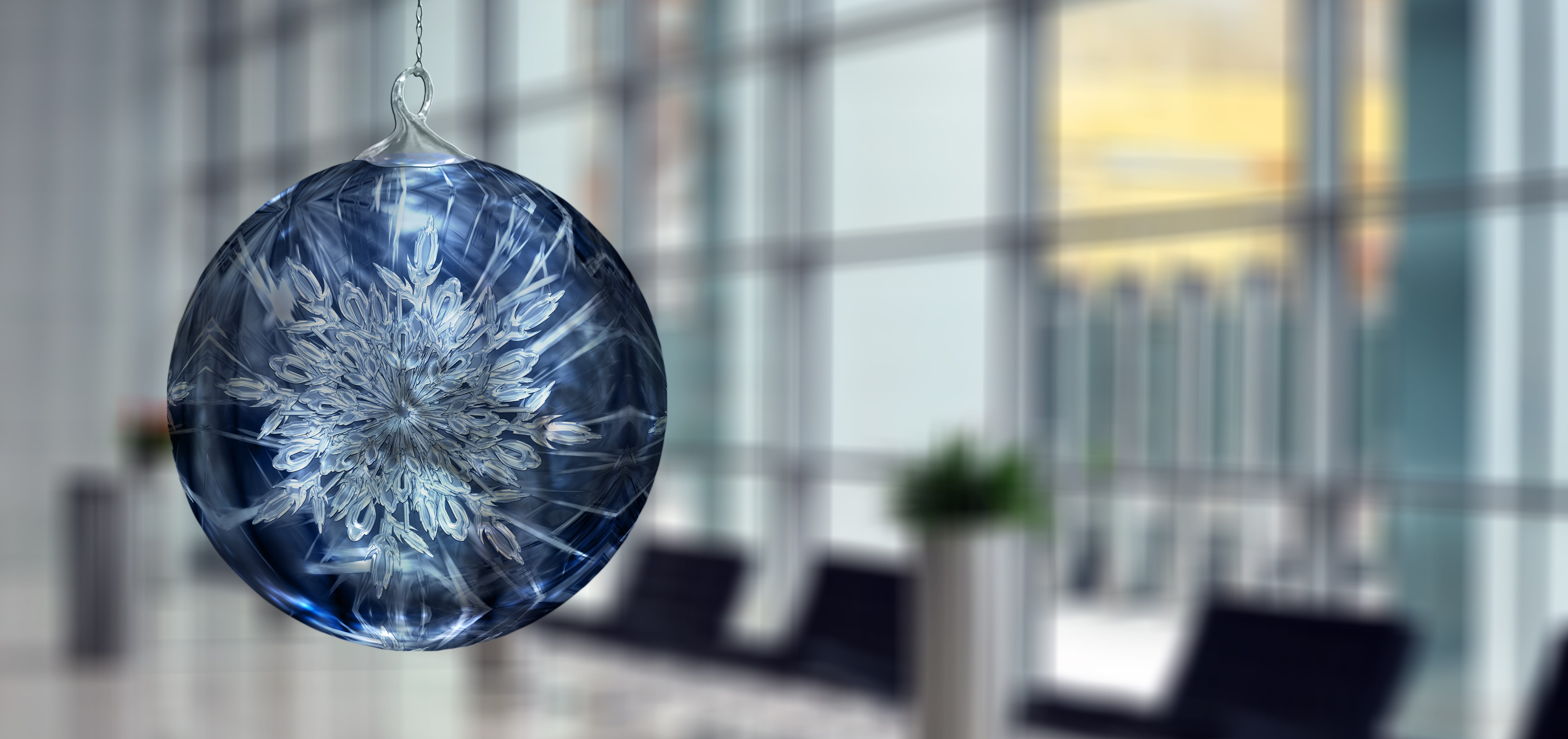 father christmas, office, single object, shape, silver colored, window, pendant, hanging, 5K, nature, golden, sphere, harmony, indoors, luxury, star, christmas ornament, HD Wallpaper