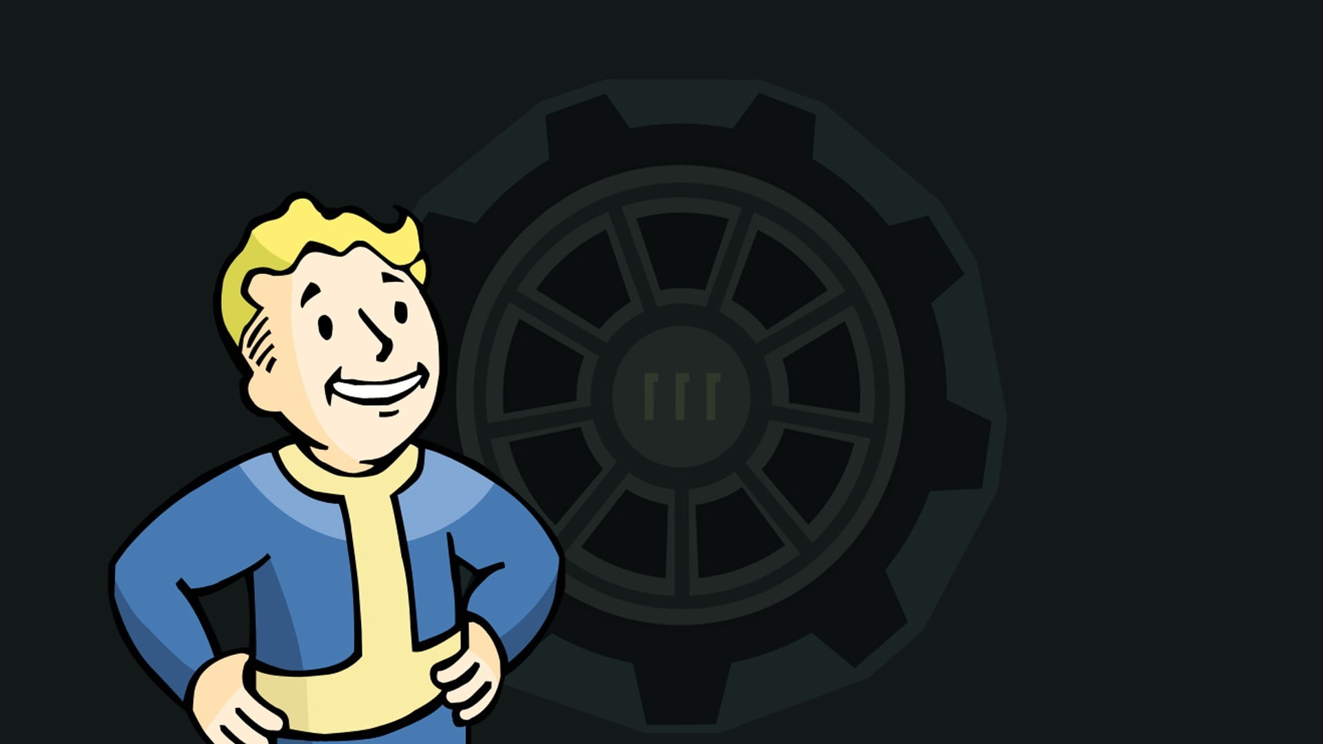 art and craft, outdoors, shape, studio shot, no people, human representation, 1080P, Bethesda Softworks, Vault Boy, building, video games, representation, HD Wallpaper