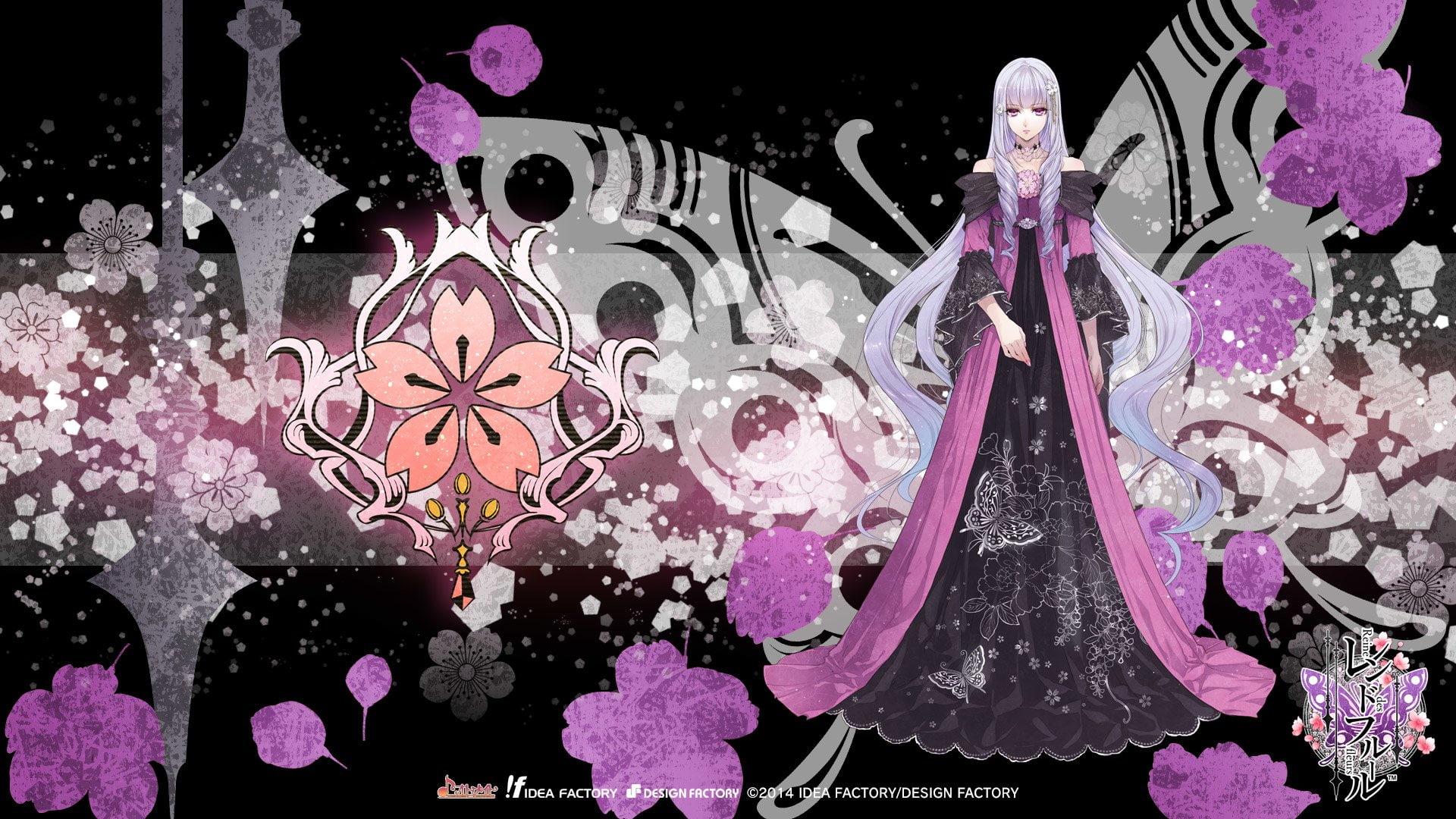 1080P, Anime, Reine des Fleurs, HD Wallpaper