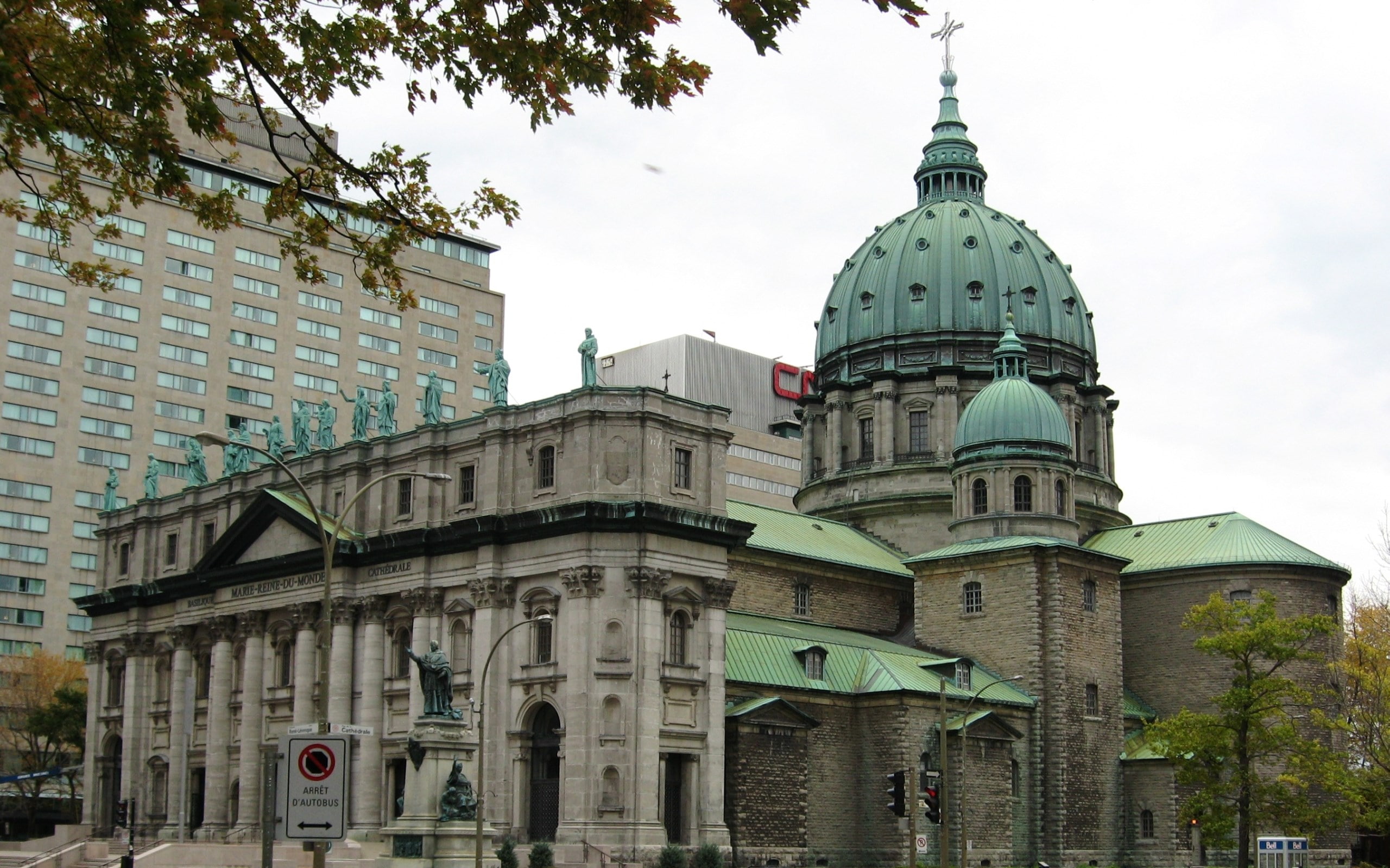 2K, basilique cathedrale marie reine du monde in montreal, HD Wallpaper