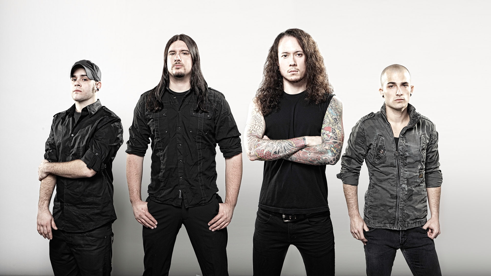 trivium, hair, 1080P, tattoo, HD Wallpaper