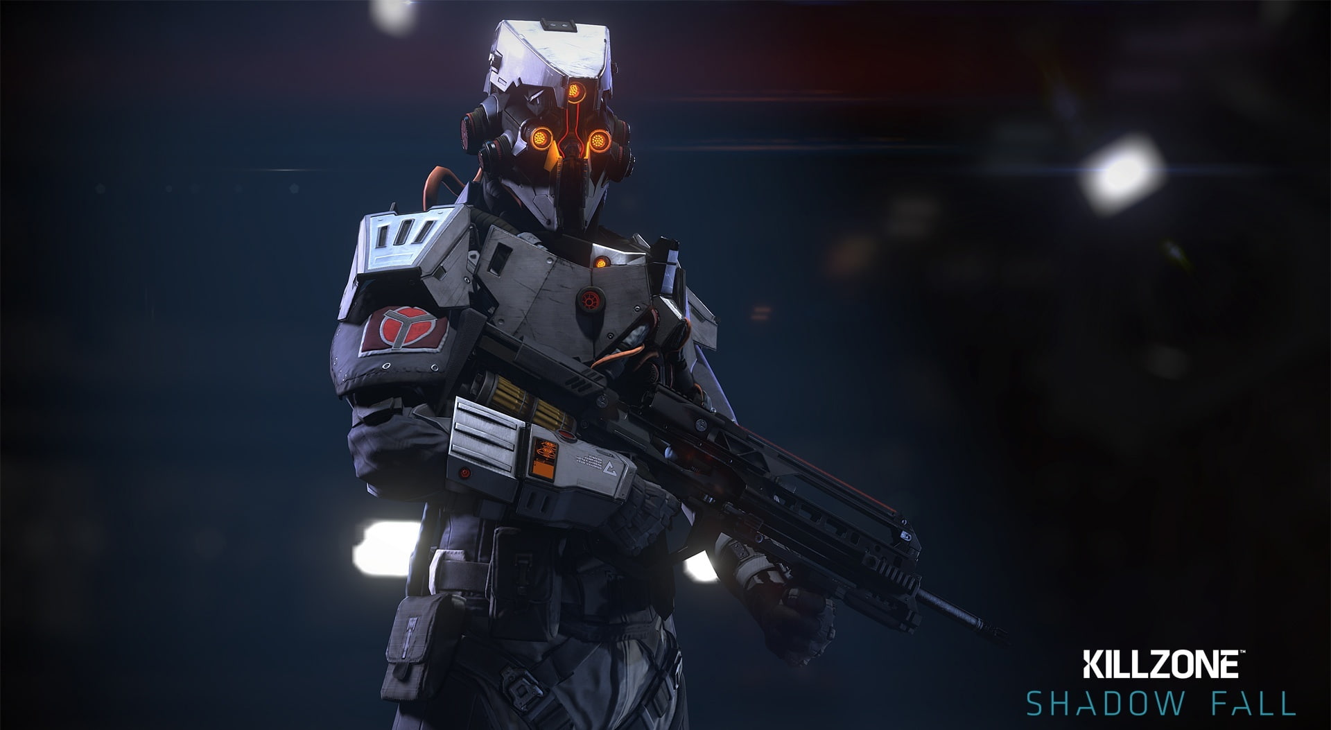shadow, security, 1080P, aggression, Assault Class, safety, Games, 2014, uniform, technology, standing, weapon, 2013, Killzone, violence, rifle, obscured face, HD Wallpaper