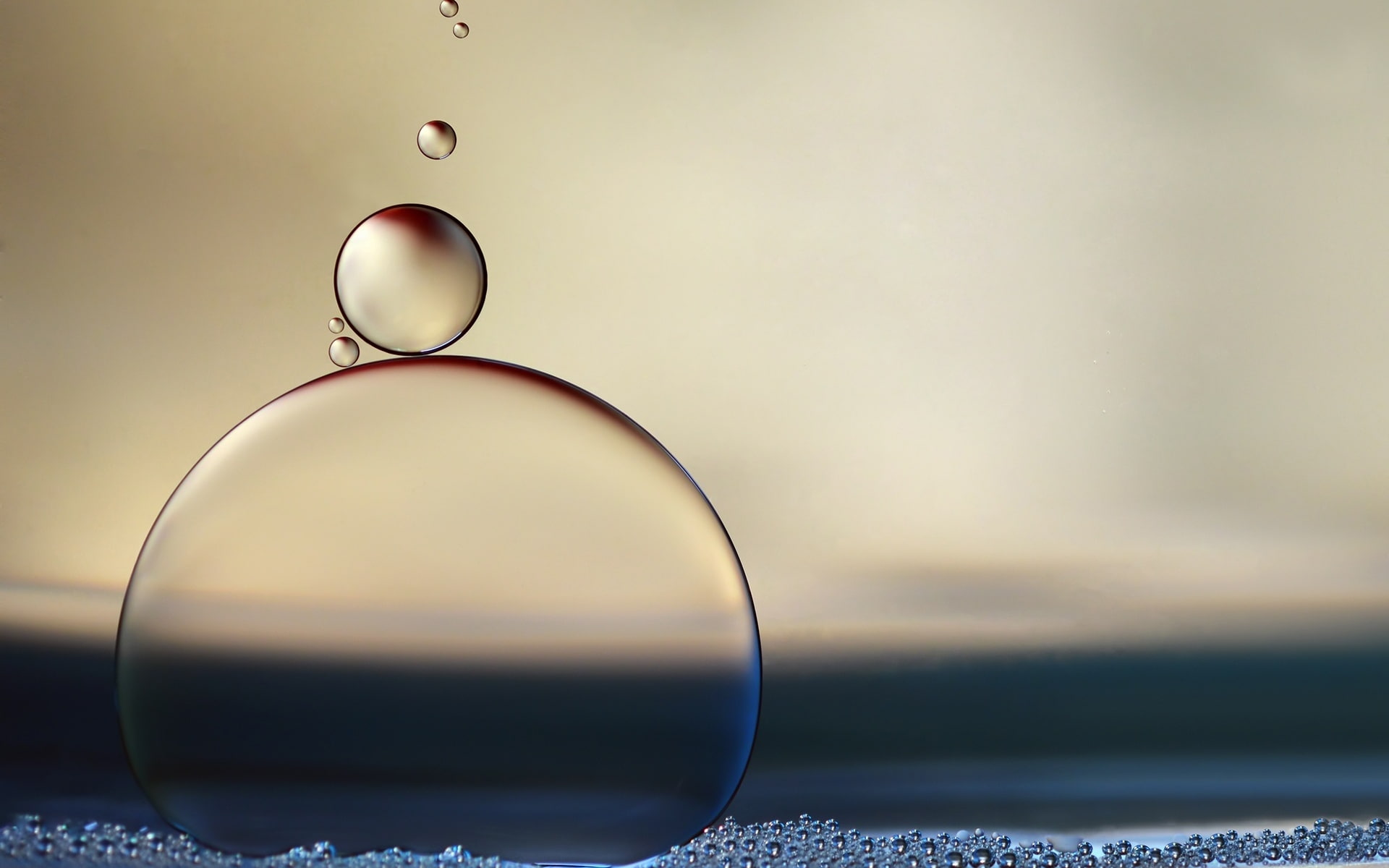 1080P, bubbles, foam, HD Wallpaper