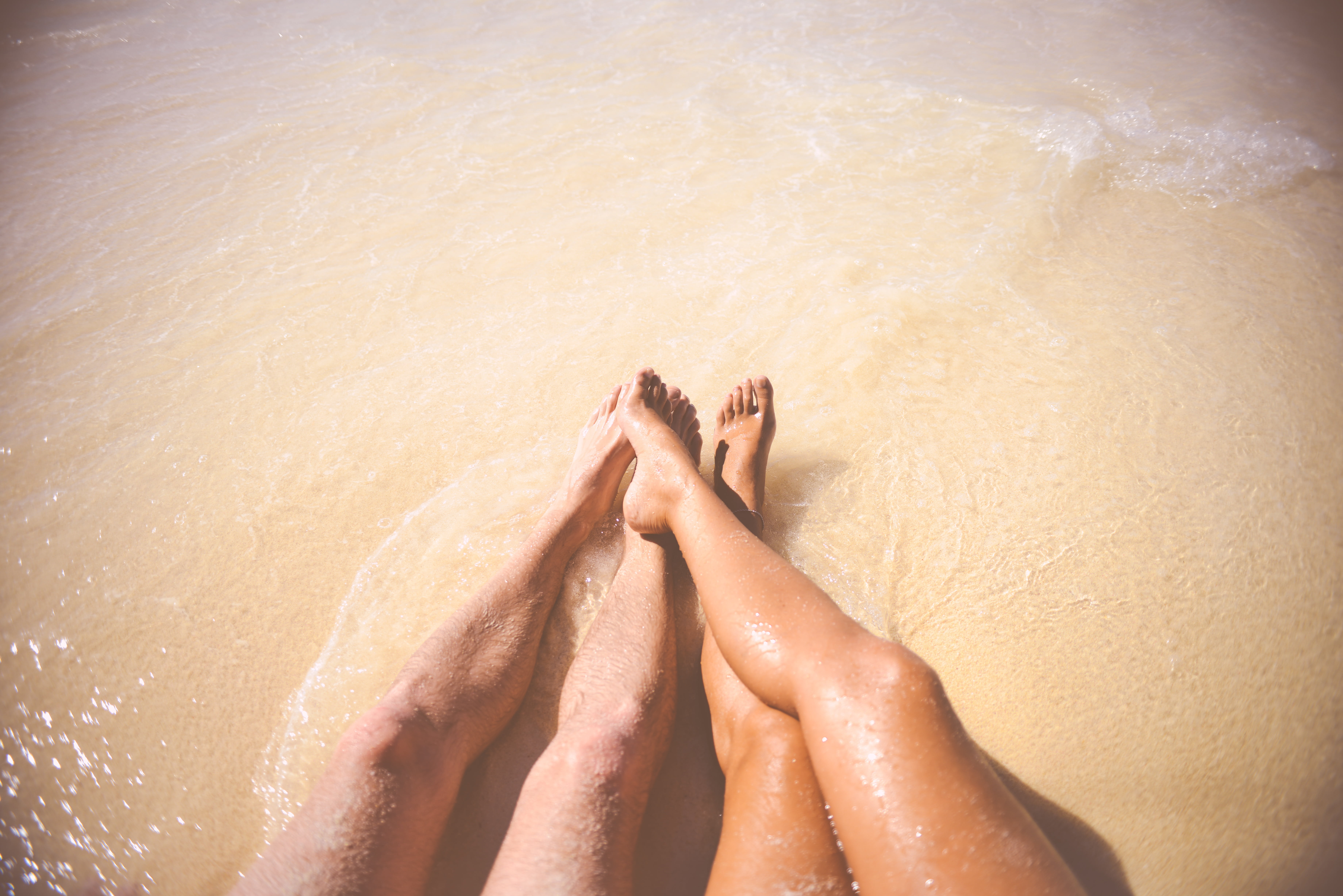 real people, lifestyles, sunlight, feet, seawater, pov, vacation, couple - relationship, wave, salt water, body part, nature, human body part, relaxation, HD Wallpaper