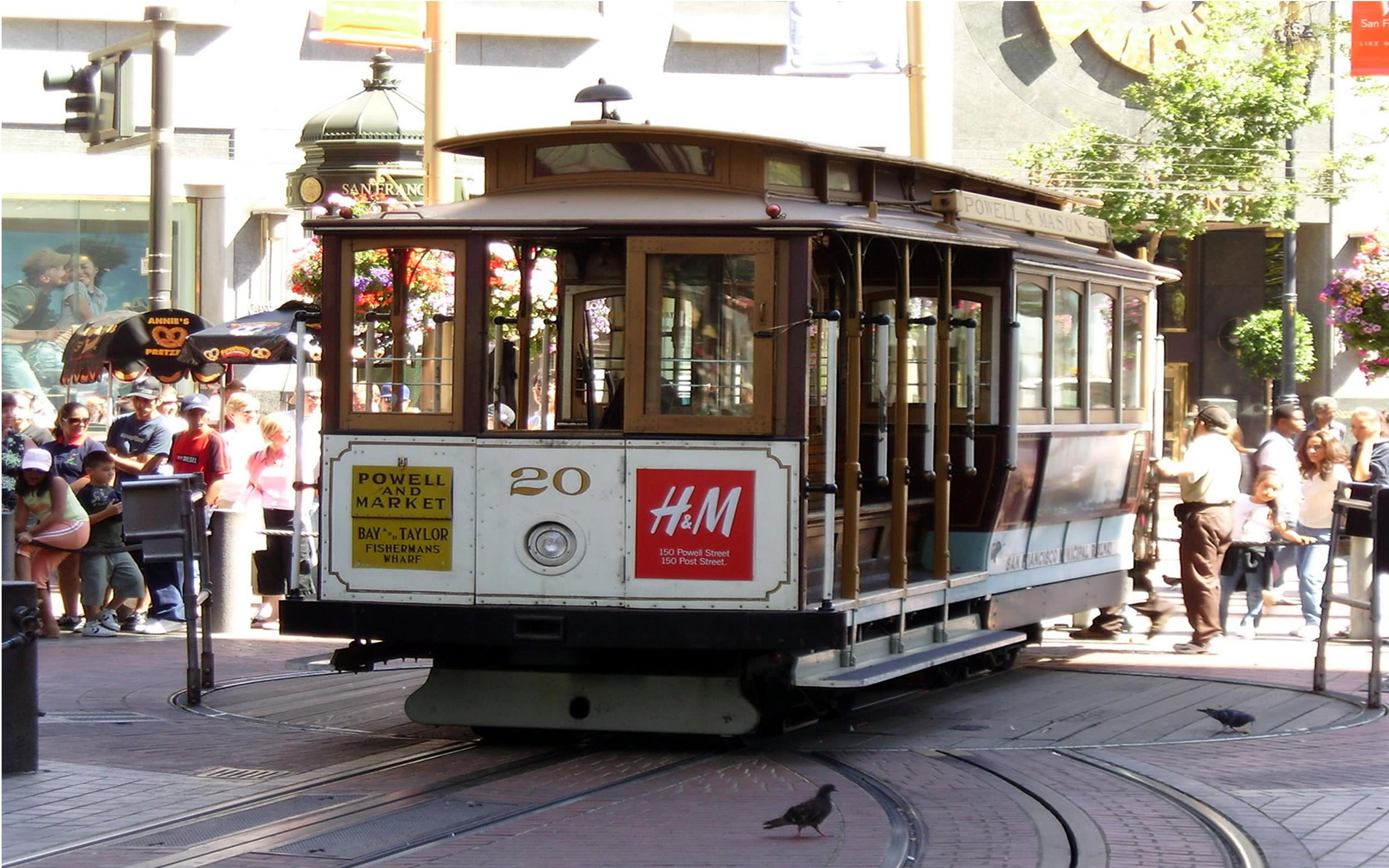 city, 2K, car, street, tracks, cars, cable, HD Wallpaper