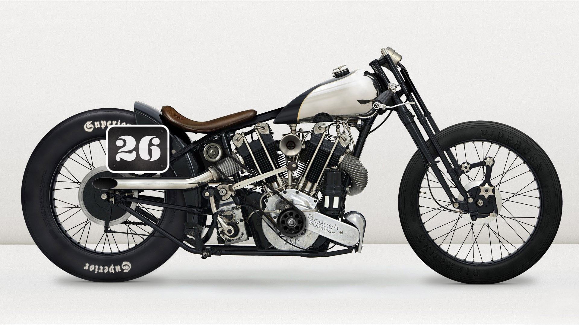 1080P, Motorcycles Brough Superior  SS100, HD Wallpaper