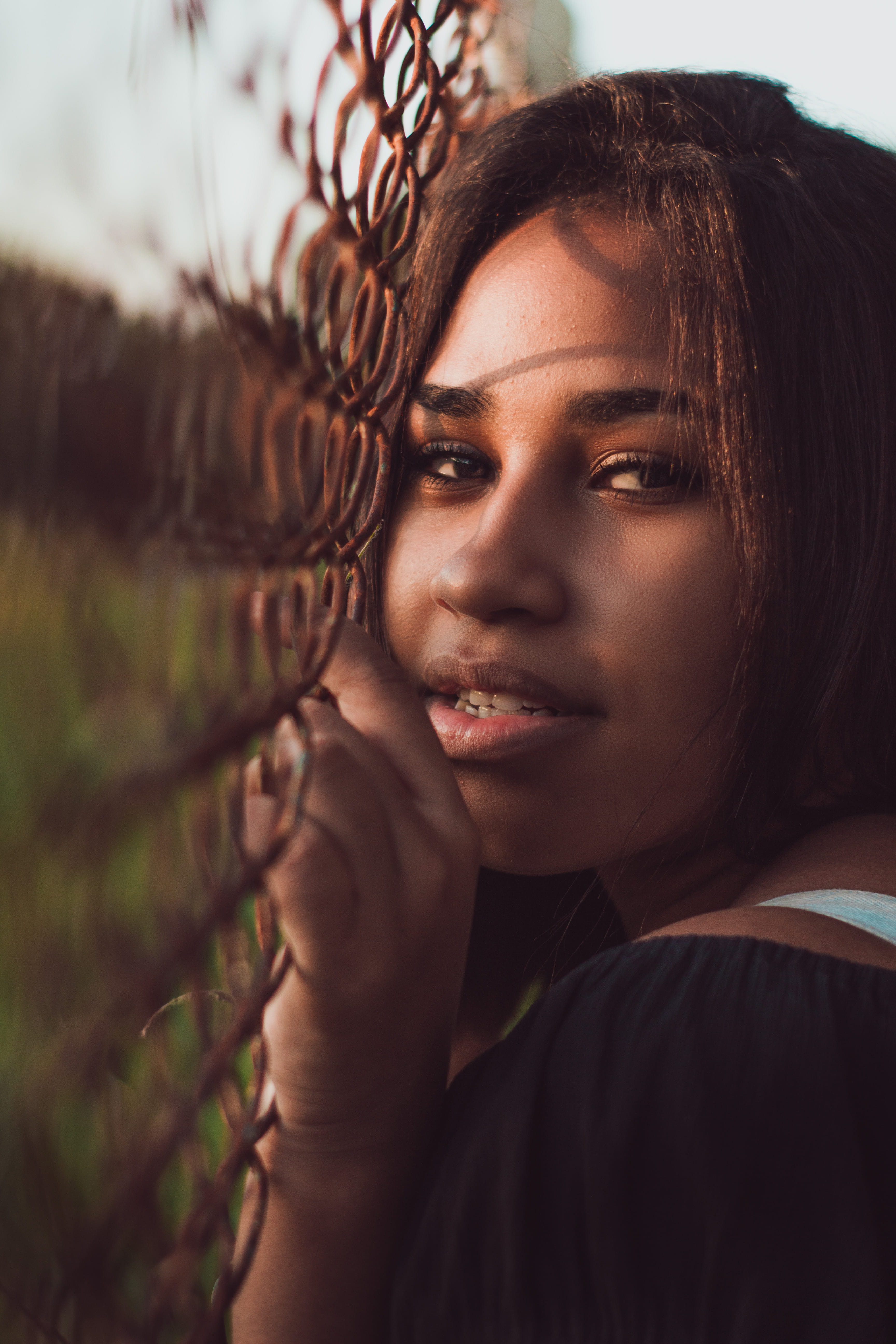 beautiful, hairstyle, pose, human hair, casual clothing, long hair, one person, headshot, person, real people, woman, young women, pretty, beautiful woman, Phone HD Wallpaper