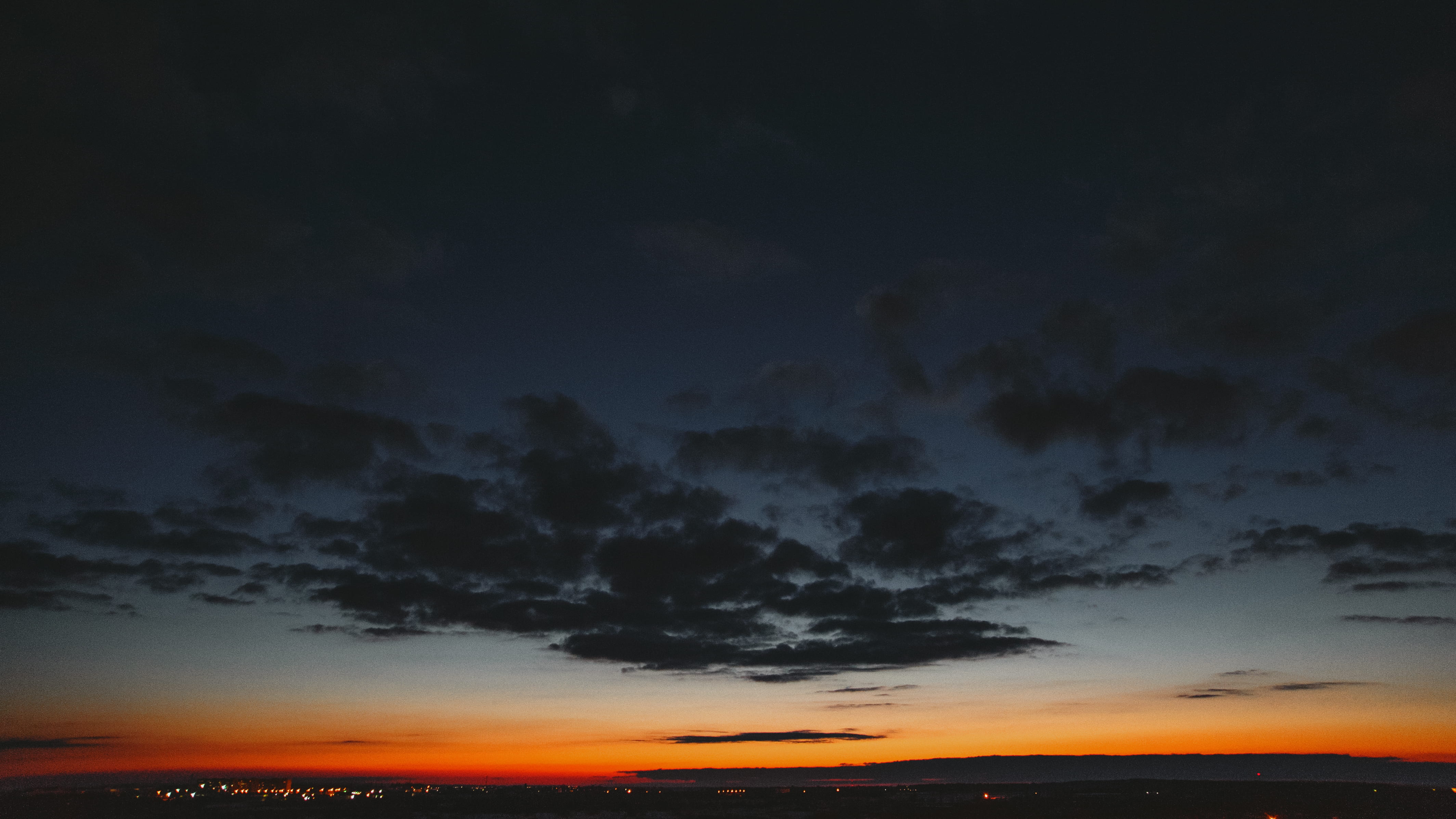 nature, cloud, overcast, tranquil scene, meteorology, sun, 4K, cloudscape, set, dramatic sky, cloudy, copy space, scenics - nature, outdoors, horizon, HD Wallpaper