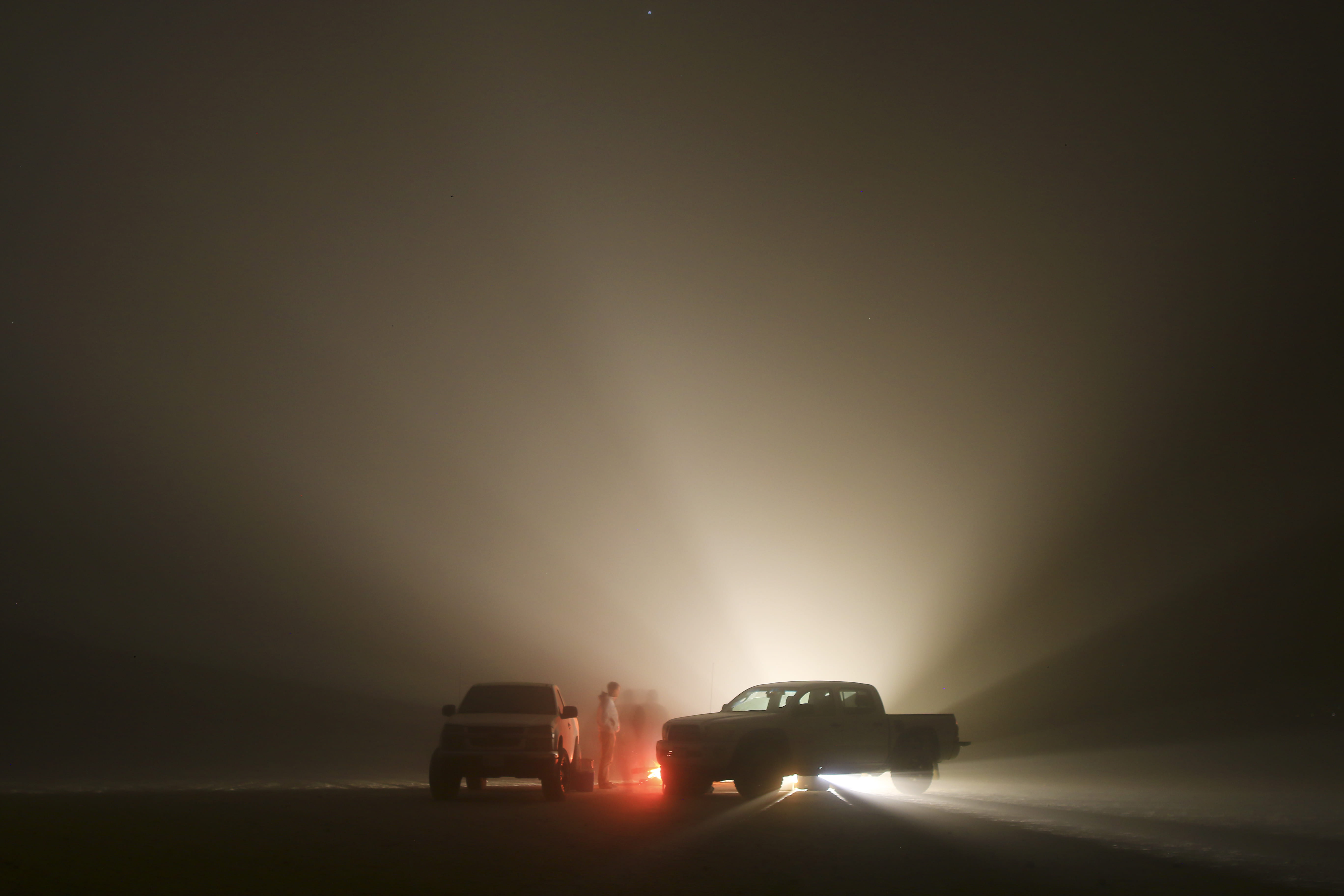 5K, on the move, road trip, mode of transportation, land vehicle, silhouette, stop, car, caught, nature, storm, no people, motion, outdoors, pickup, copy space, HD Wallpaper