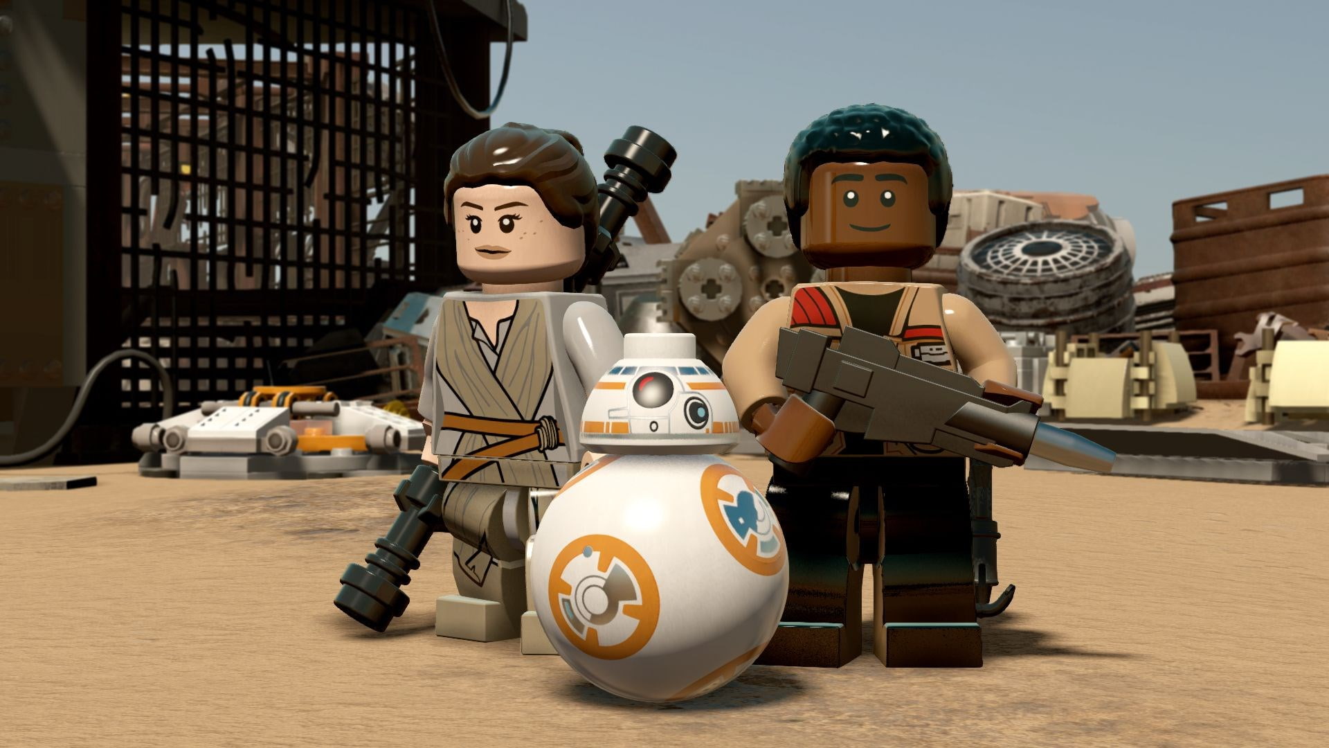 1080P, lego star wars the force awakens, HD Wallpaper