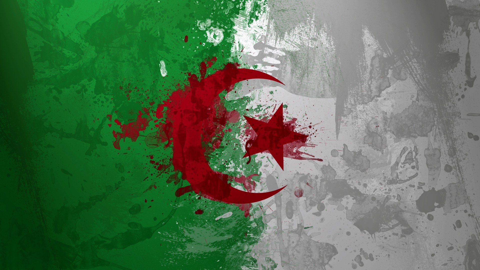 px, 1920x1080 px, x, anime, 1080P, hd, kitty, algeria, hello, art, flag, HD Wallpaper