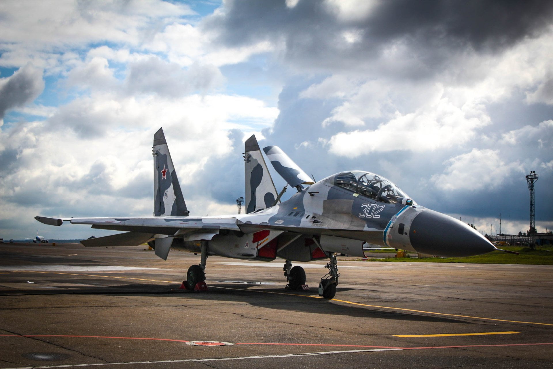 military, Su-30Mki, stationary, Jet Fighters, cloud - sky, nature, aerospace industry, travel, plane, airport runway, sky, military airplane, outdoors, HD Wallpaper