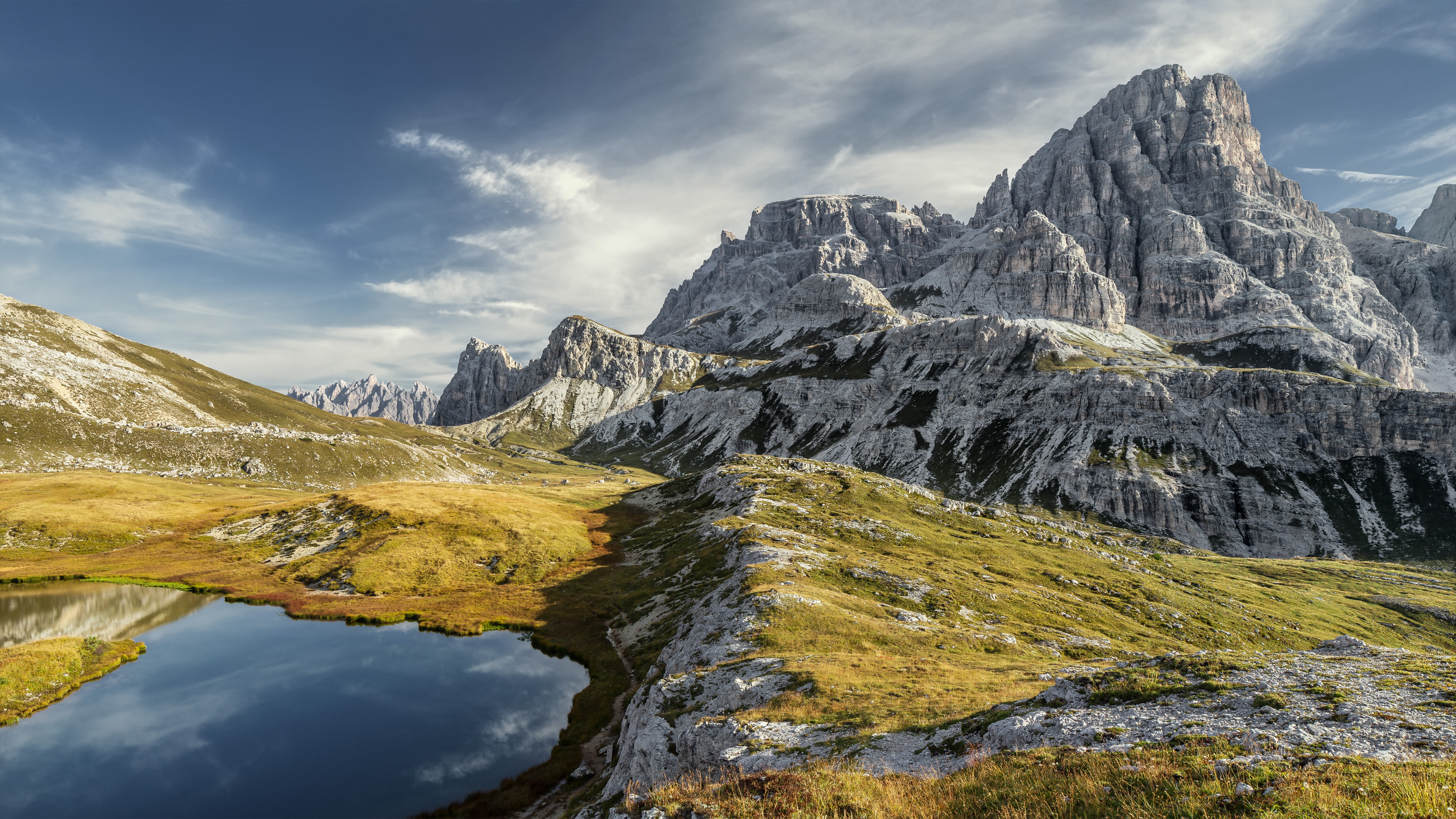 photo, Landscape, OS X El Capitan, 5K, gray, Stock, daytime, mountain, rocky, HD, 5K, HD Wallpaper