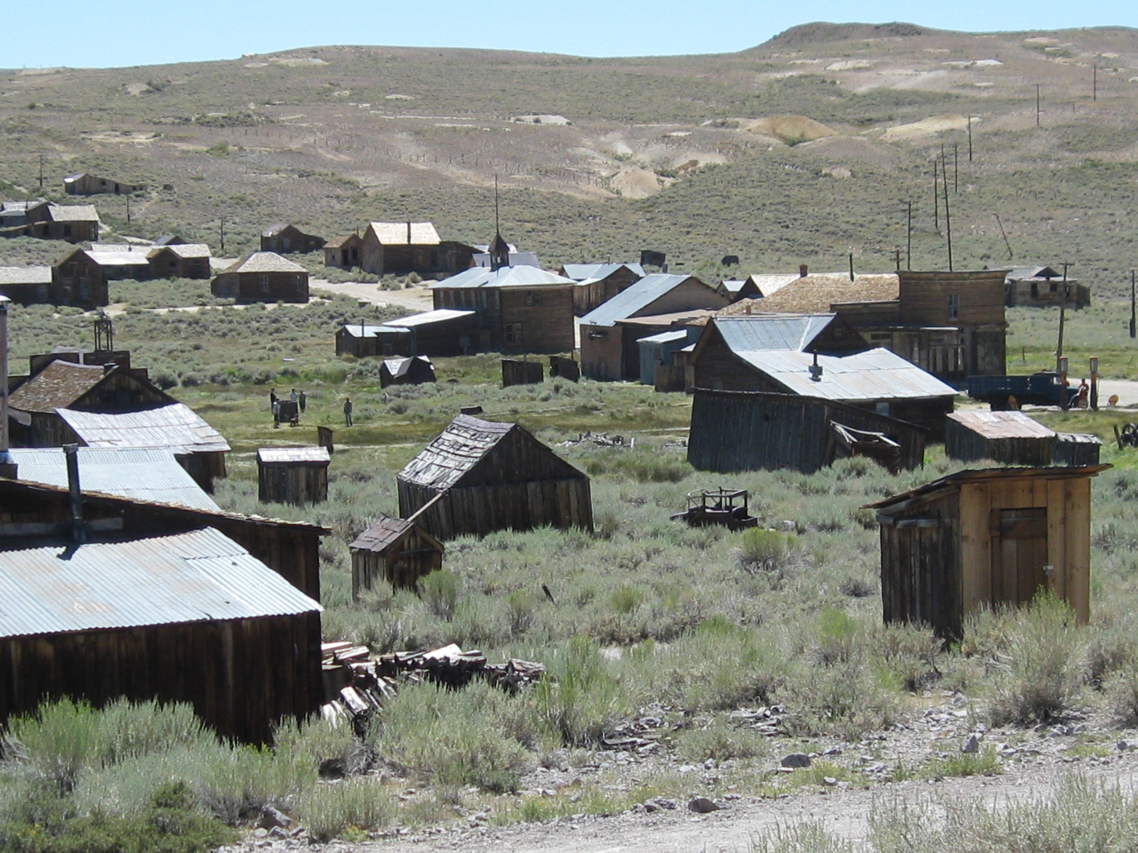 grass, outdoors, architecture, bodie ghost town, deserted, mining, buildings, rural scene, house, building exterior, california, roof, desert, usa, plant, HD Wallpaper