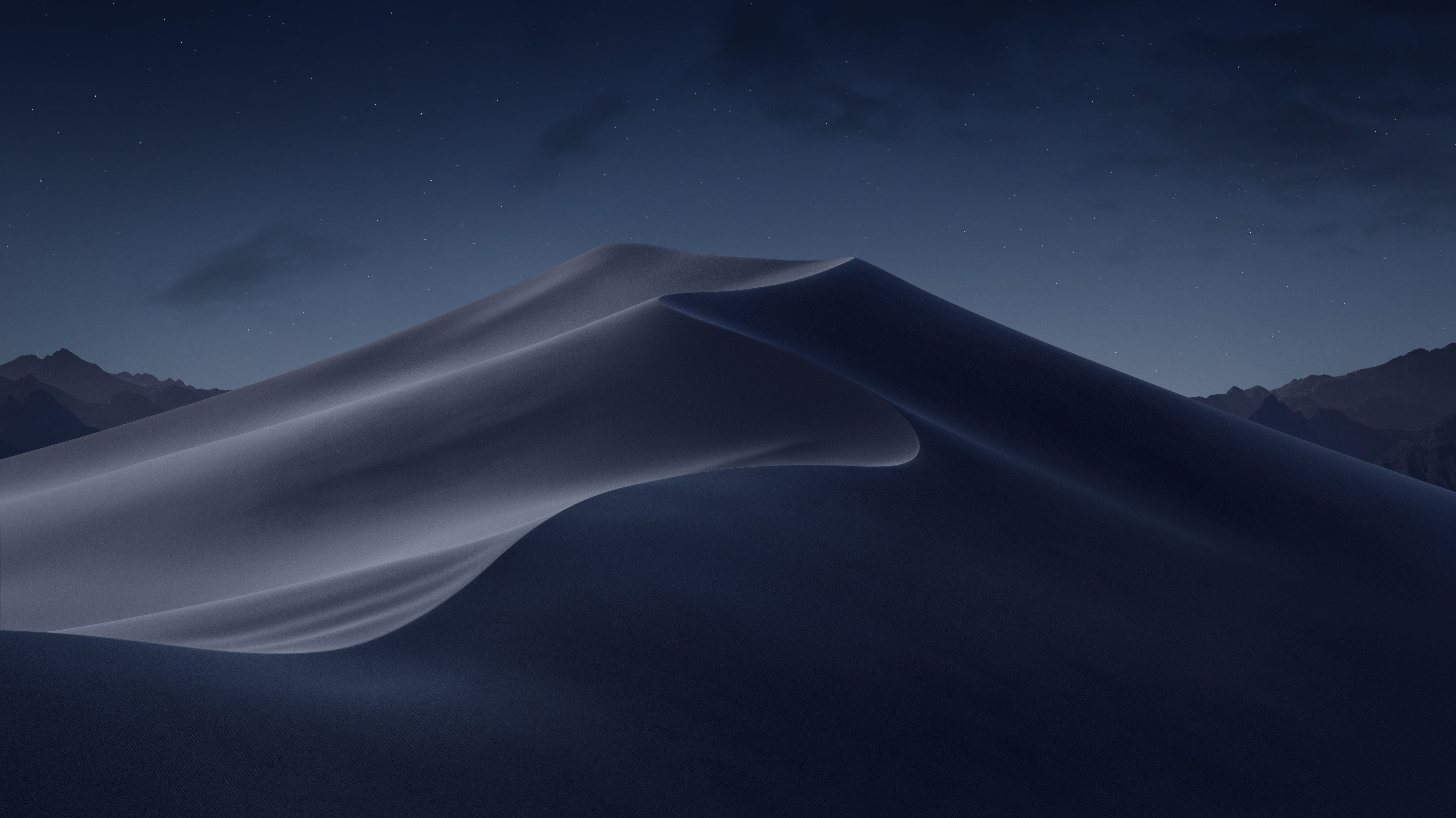 5K, Mojave Deserts, night, HD Wallpaper