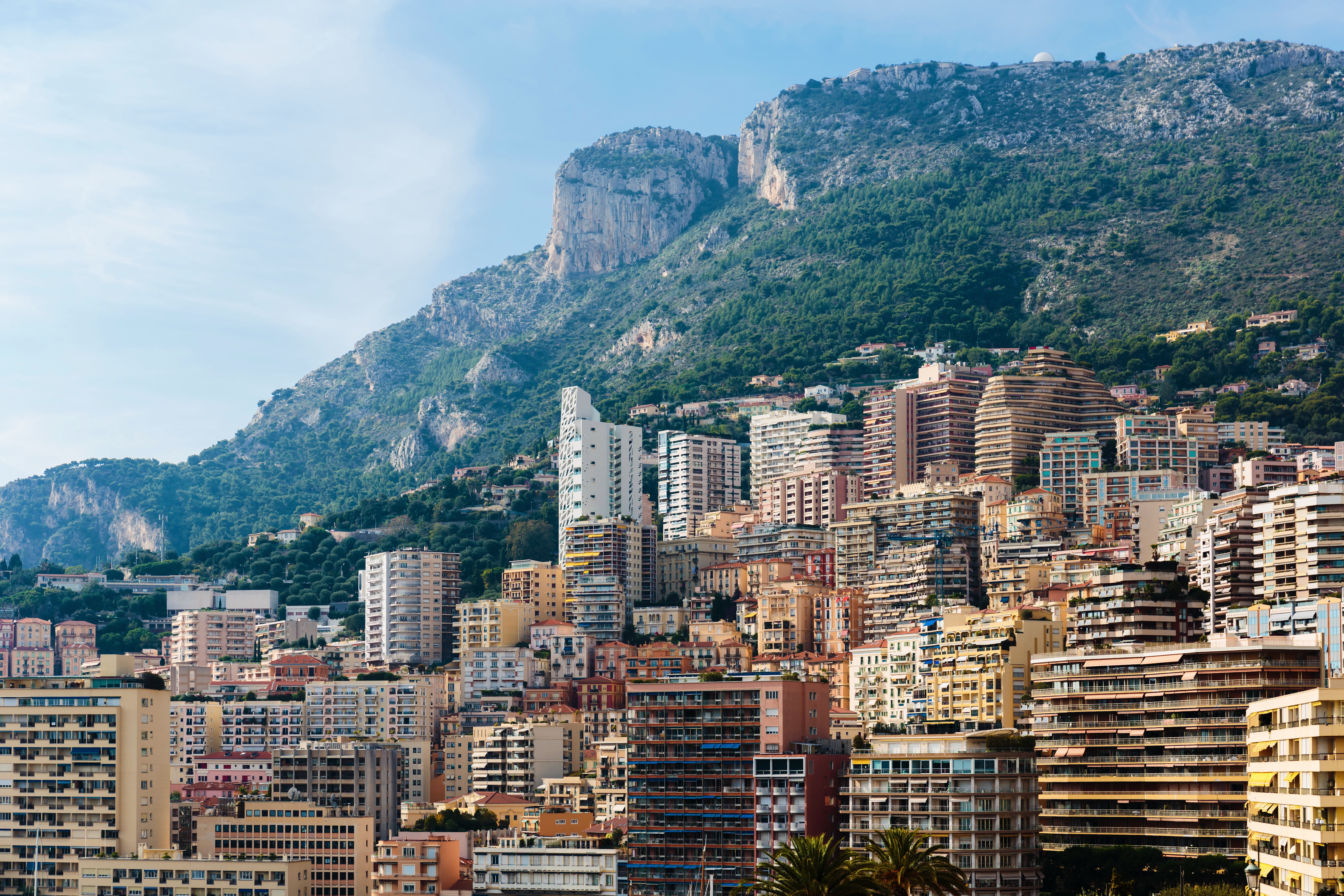5K, home, Monaco, Monte Carlo, mountains, landscape, rocks, HD Wallpaper