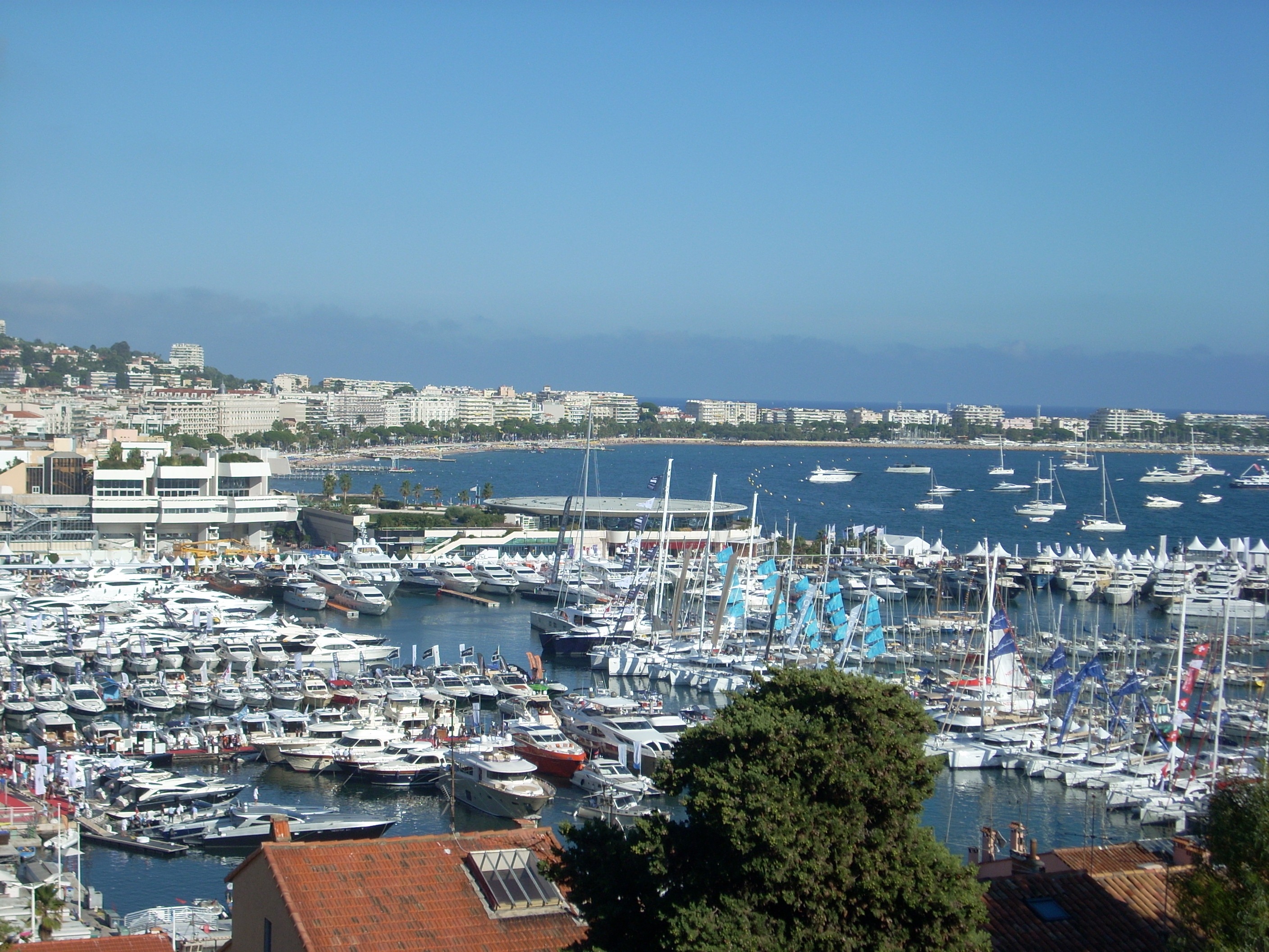 nature, sea, mode of transportation, outdoors, high angle view, port, bay, marinay, 2K, cruise ship, tree, sailboat, water, nautical vessel, built structure, HD Wallpaper