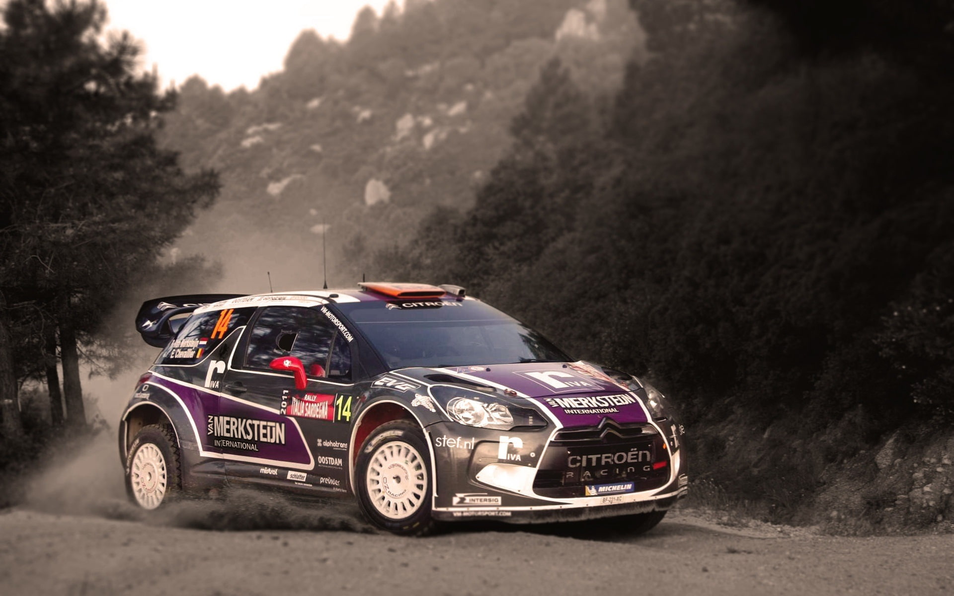1080P, Sports, Rally, ds, Car, Citroen, HD Wallpaper