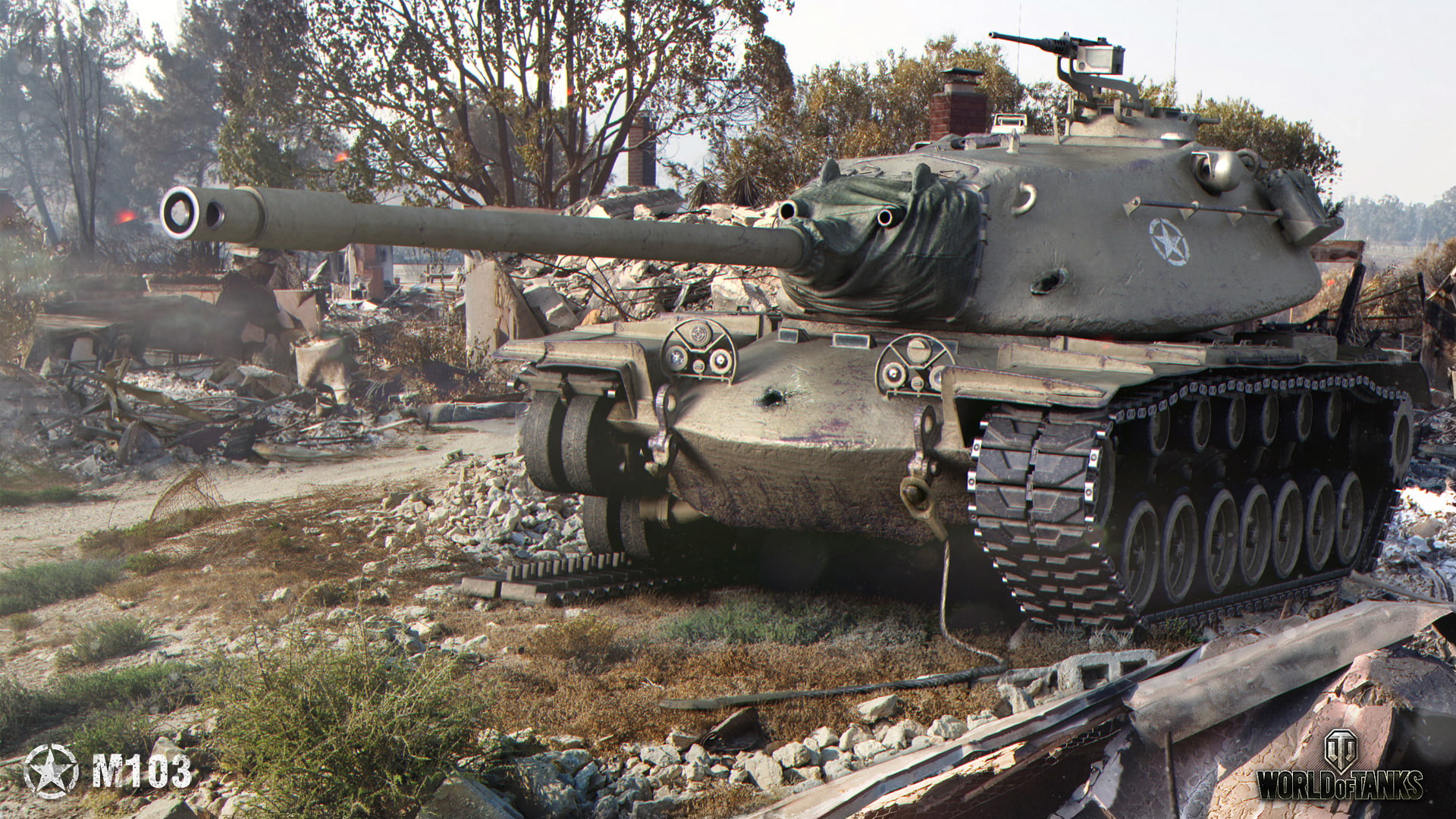 M103, Video Game, Tank, World Of Tanks, 1080P, HD Wallpaper