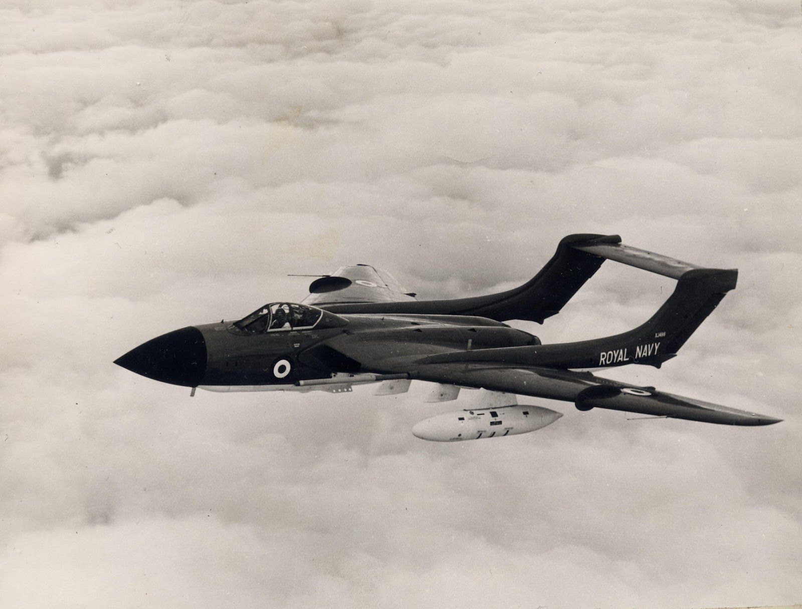 aircrafts, royal, jet, fighter, 1959, navy, marine, 720P, england, de havilland, sea vixen, HD Wallpaper