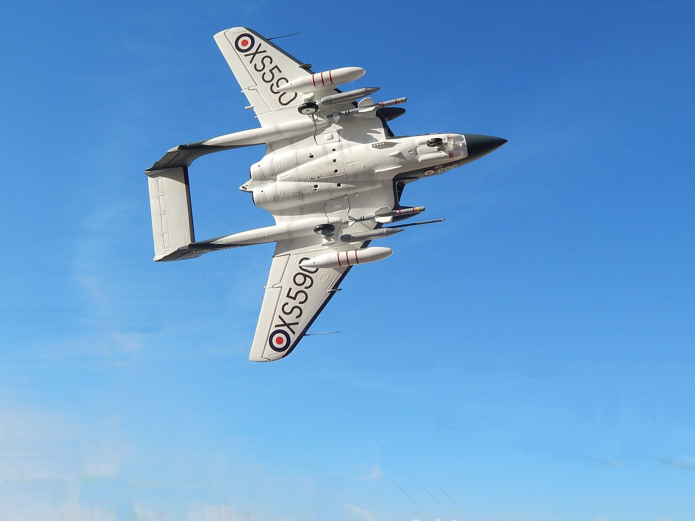 royal, fighter, 1080P, sea vixen, de havilland, england, aircrafts, navy, marine, 1959, jet, HD Wallpaper