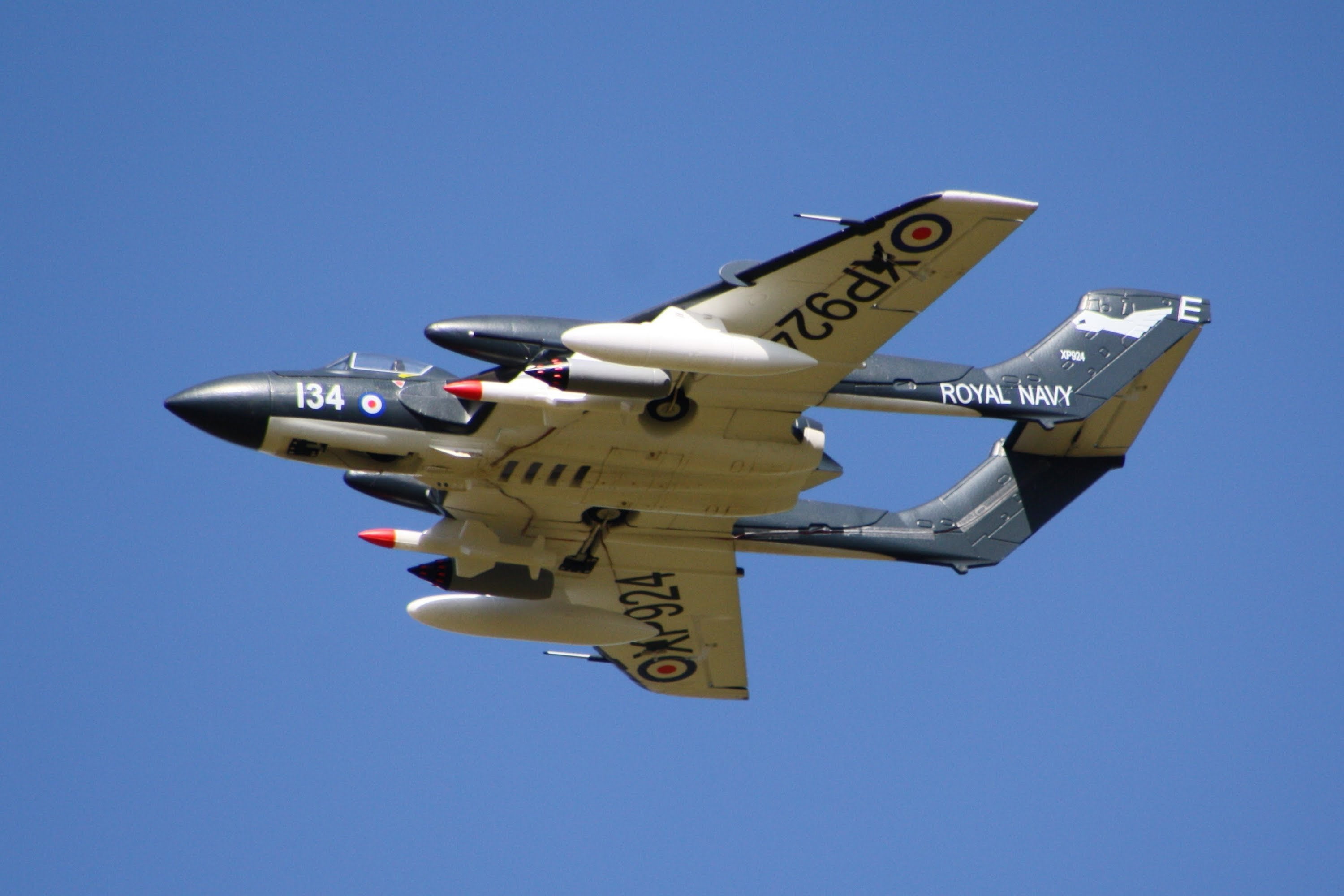 navy, 2K, sea vixen, aircrafts, fighter, 1959, marine, royal, de havilland, england, jet, HD Wallpaper
