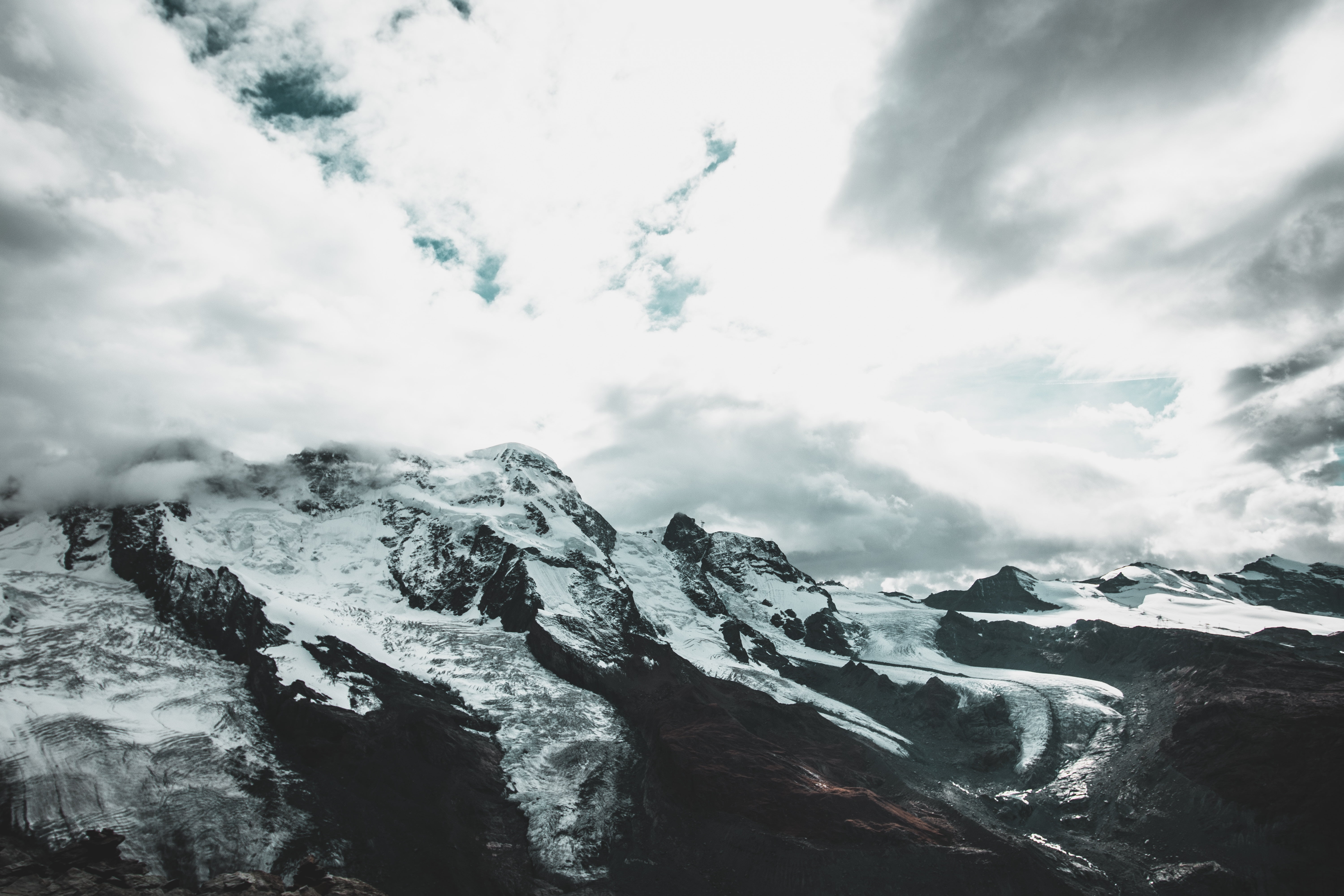 outdoors, snowcapped mountain, scenics - nature, snow, beauty in nature, switzerland, environment, no people, tranquility, mountain peak, sky, cloud - sky, HD Wallpaper