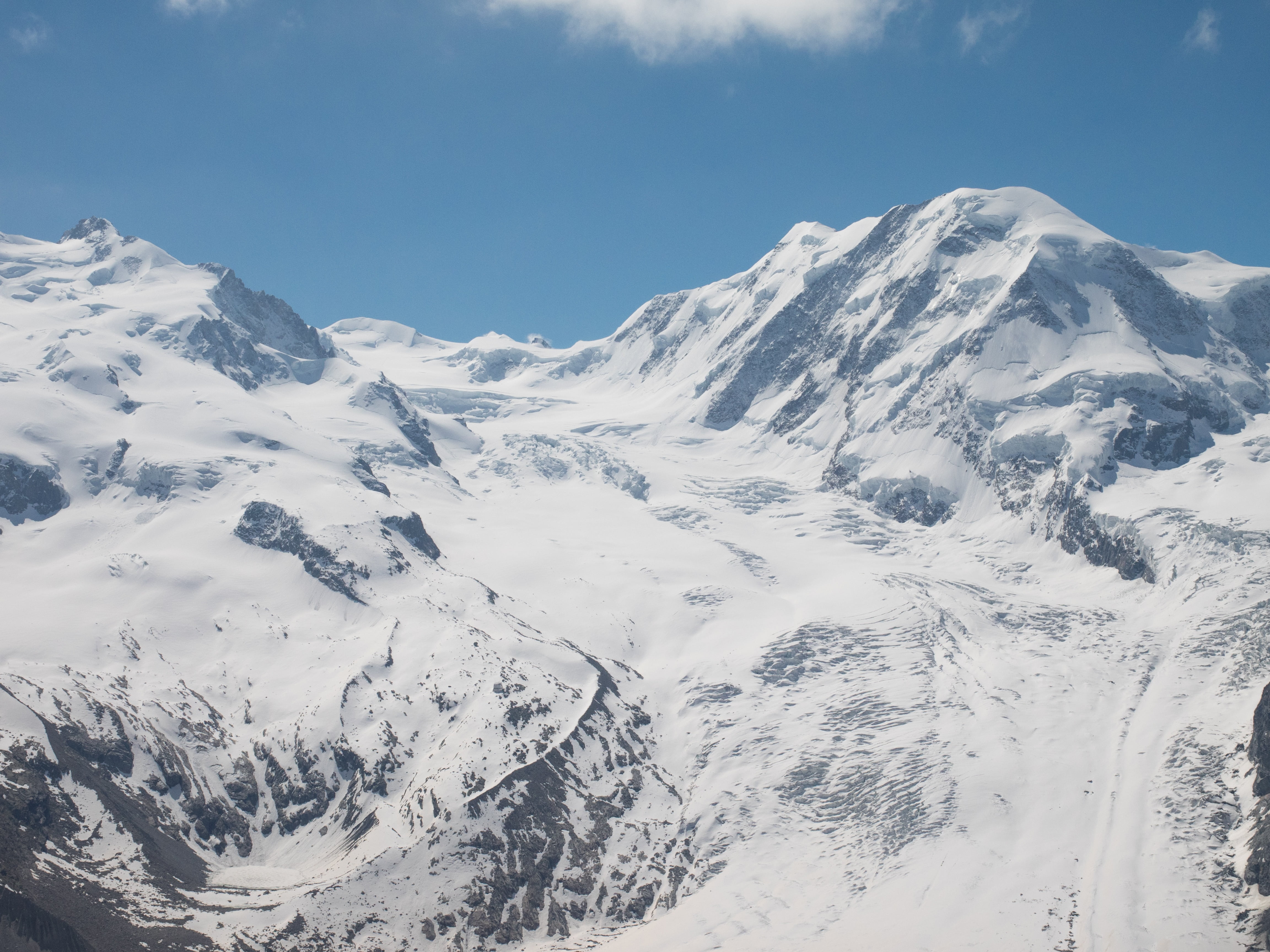 scenics - nature, no people, zermatt, switzerland, alpine, landscape, tranquil scene, cold temperature, sky, beauty in nature, icy, idyllic, nature, non-urban scene, HD Wallpaper