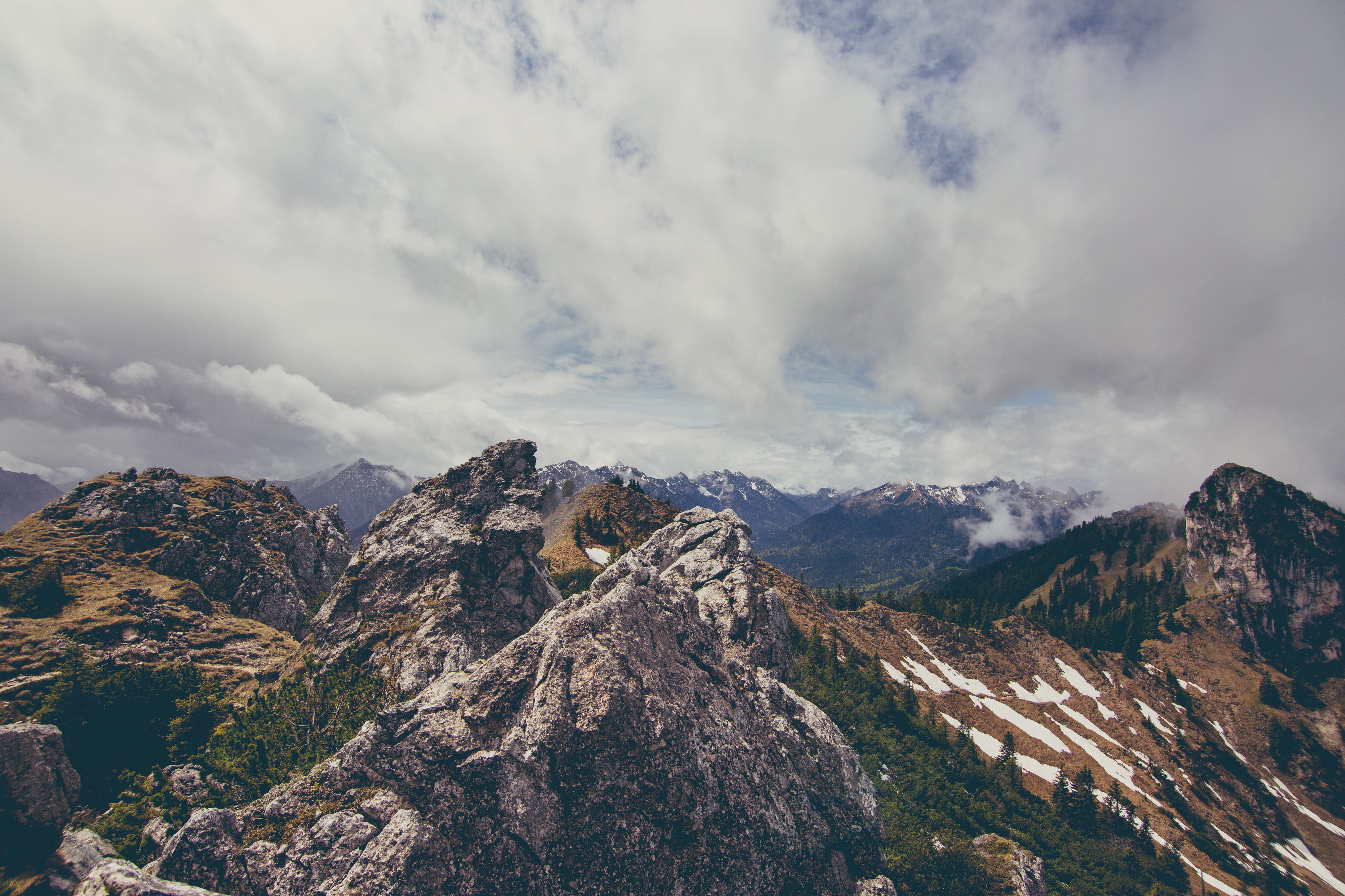 formation, slope, mountain range, snow, mountain, no people, sky, 5K, covered, white, non-urban scene, crag, nature, point, hiking, scenics - nature, day, HD Wallpaper