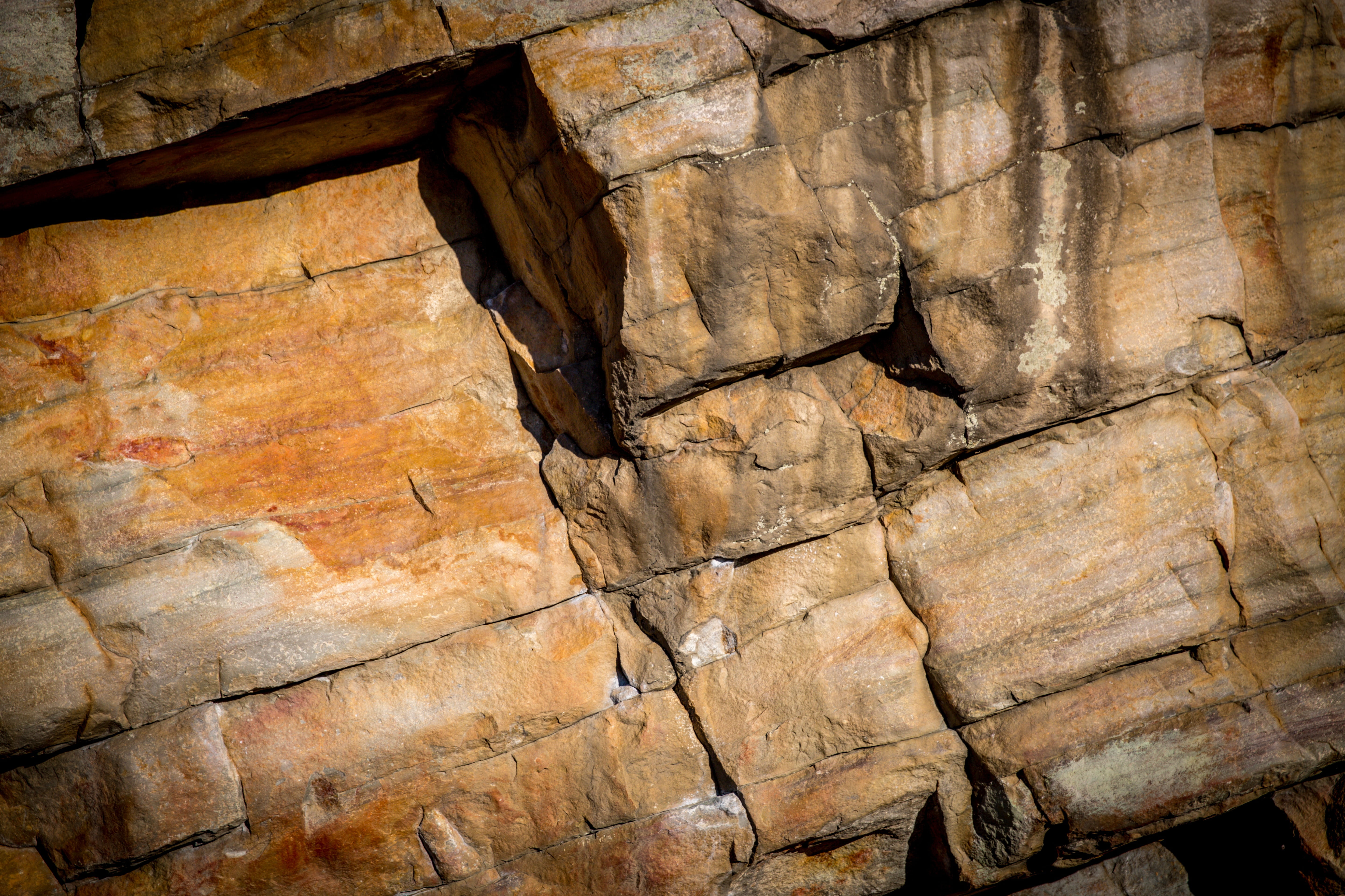 outdoor, full frame, nature, climb, natural pattern, craggy, climbing, eroded, sandstone, non-urban scene, backgrounds, rocks, brown, textured, outdoors, HD Wallpaper