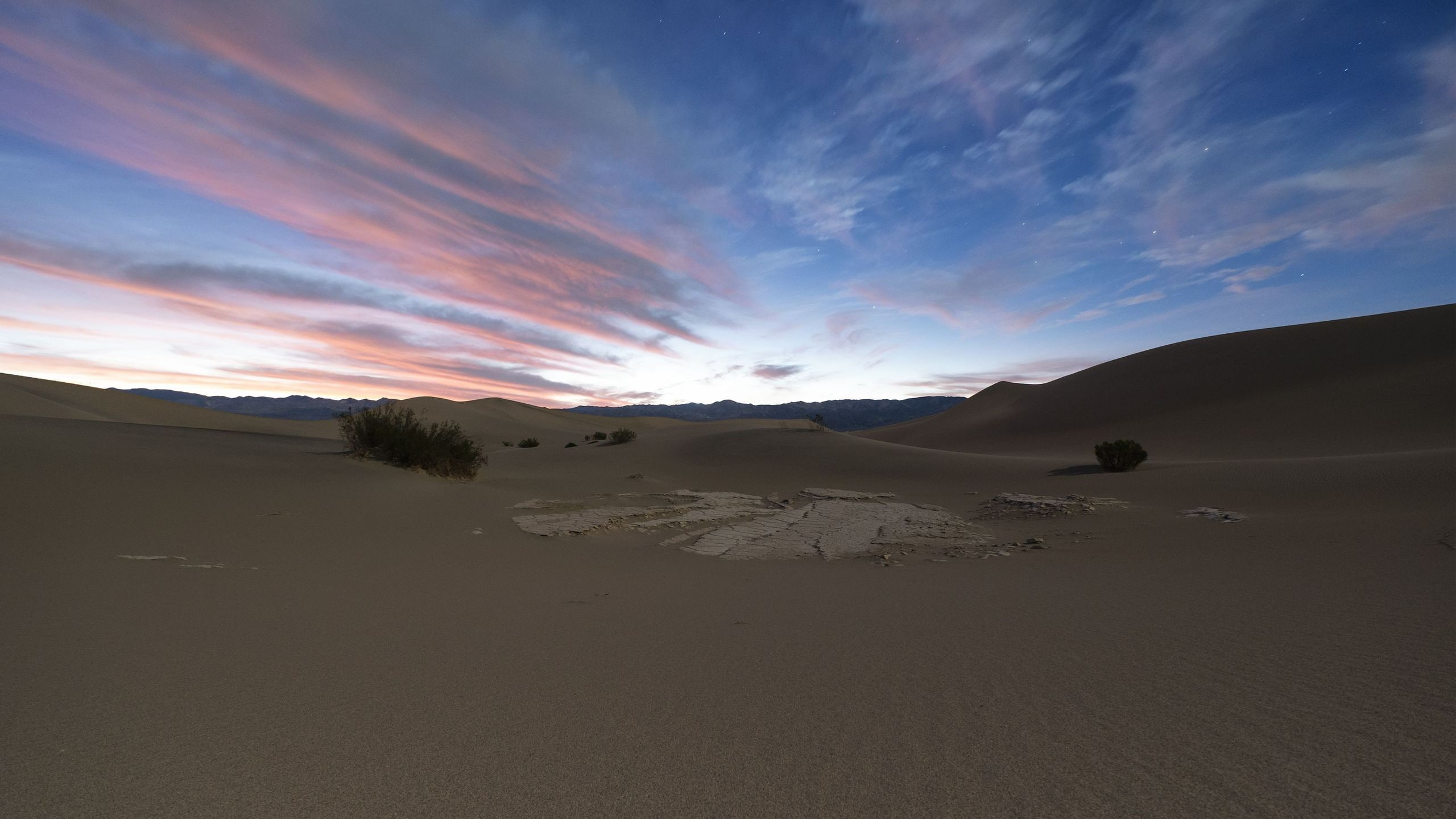 arid climate, dune, long exposure, beauty in nature, evening, cloud - sky, travel, semi-arid, tranquility, mountain, plants, climate, no people, desert, HD Wallpaper