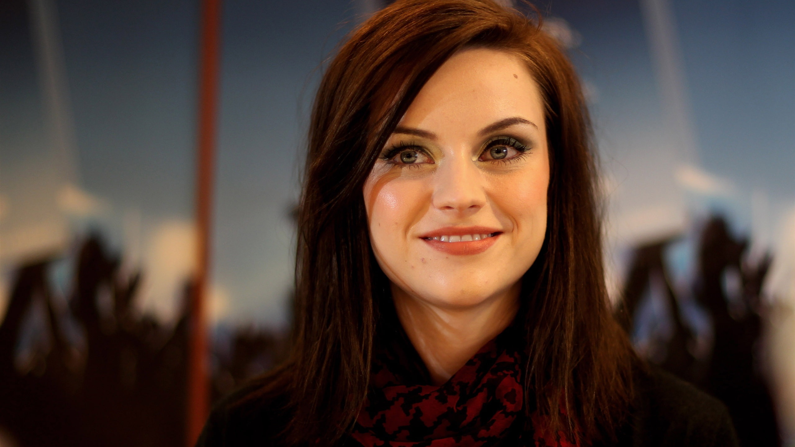 s, Macdonald, shirt, red, 2K, women, Amy, HD Wallpaper