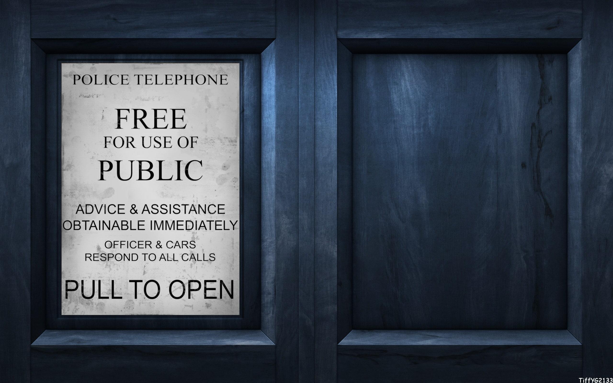 TARDIS, 2K, HD Wallpaper