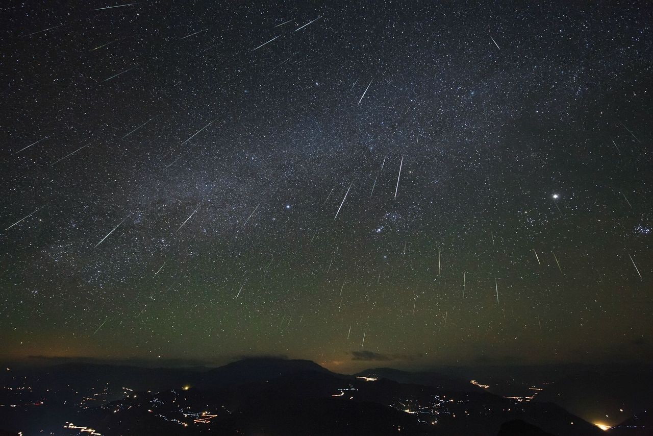 shooting stars, 720P, HD Wallpaper