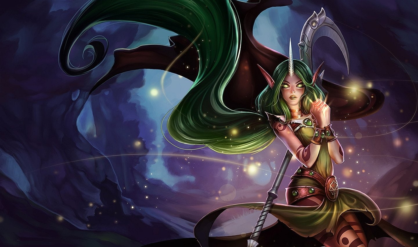 720P, League Of Legends, Video Game, Soraka (League Of Legends), HD Wallpaper